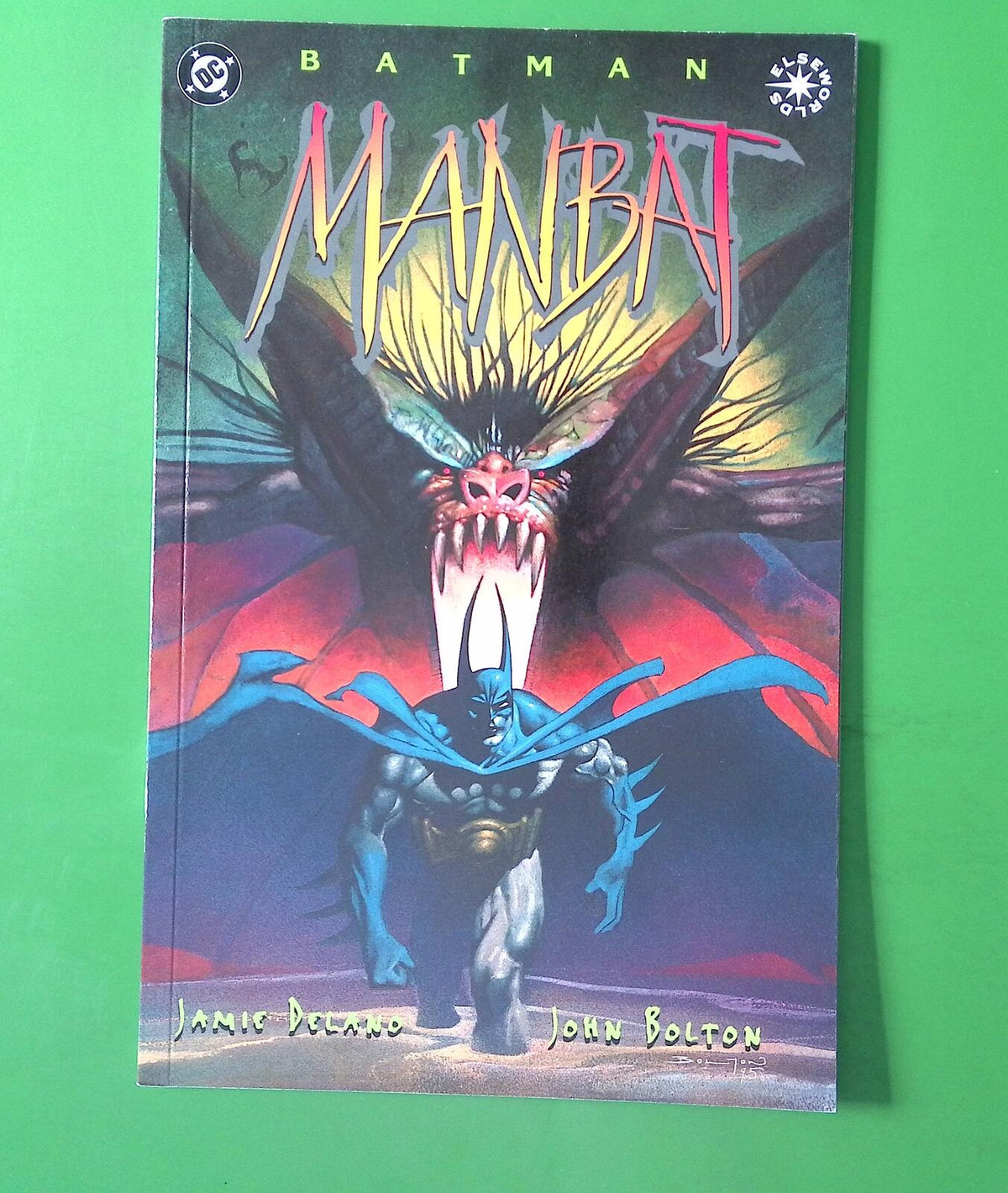 BATMAN: MANBAT #1 MINI 8.0 DC COMIC BOOK TS85-234