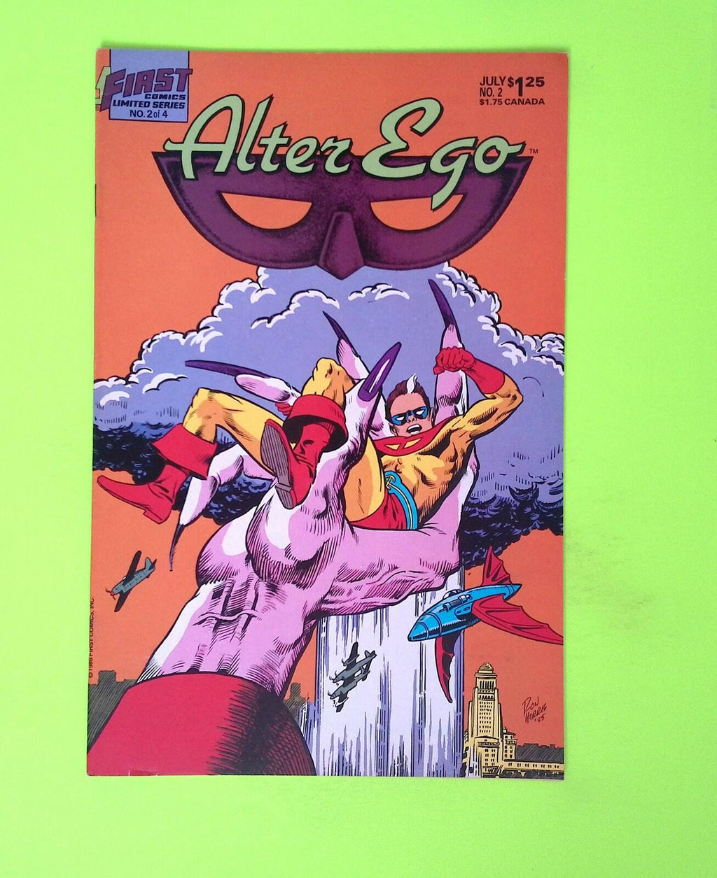 Alter Ego #2 1986 First Comics Higher Grade Comic Book X293-272