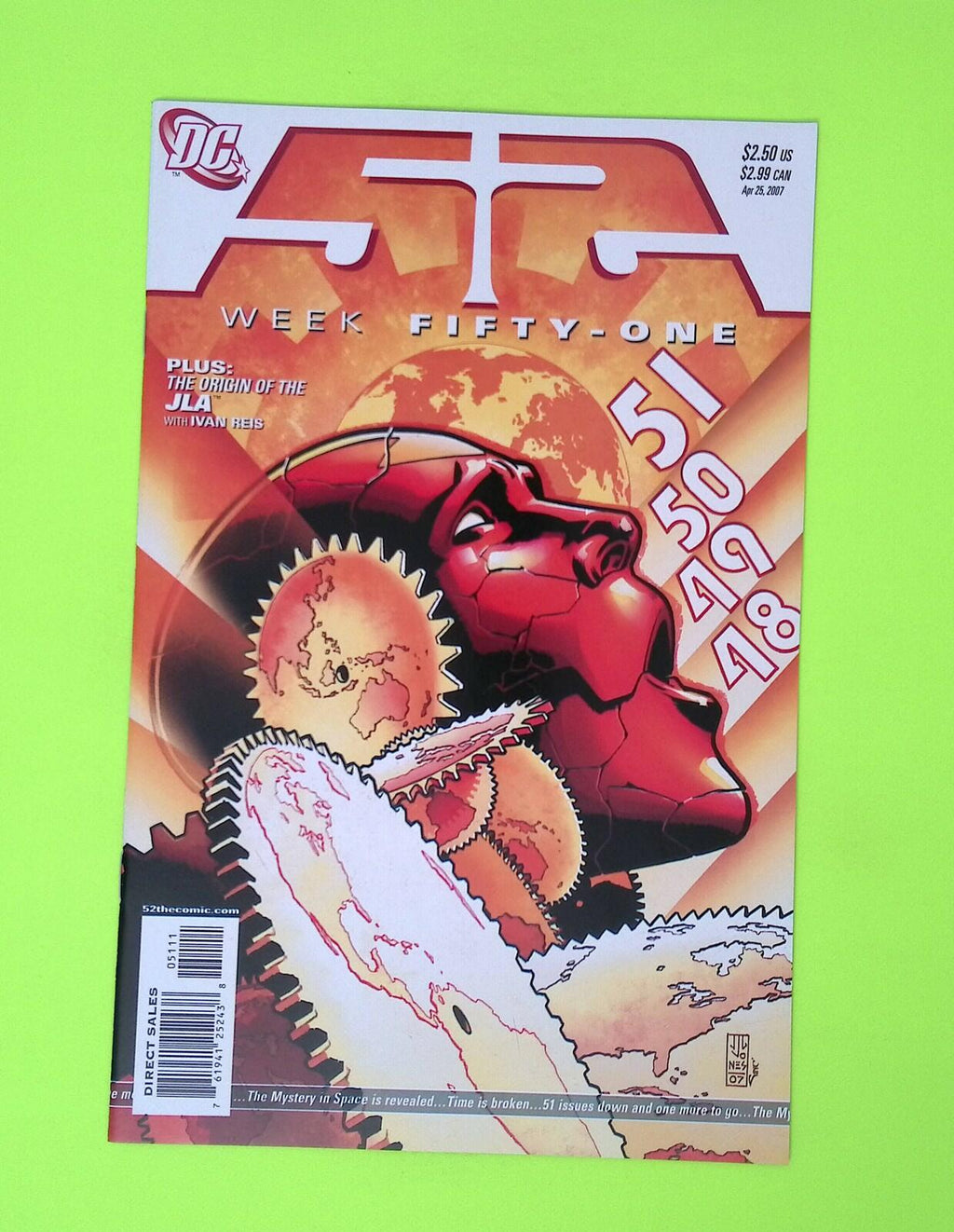 52 #51 2007 DC Comics High Grade Comic Book W145-136