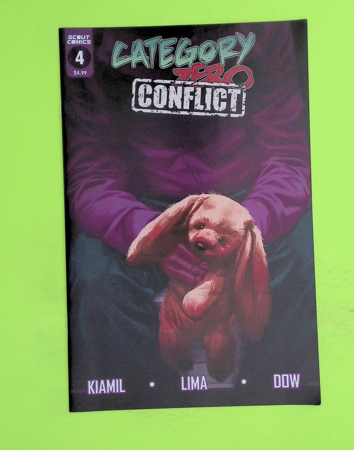 Category Zero Conflict #4 2023 Scout Comics High Grade Comic Book L44-128