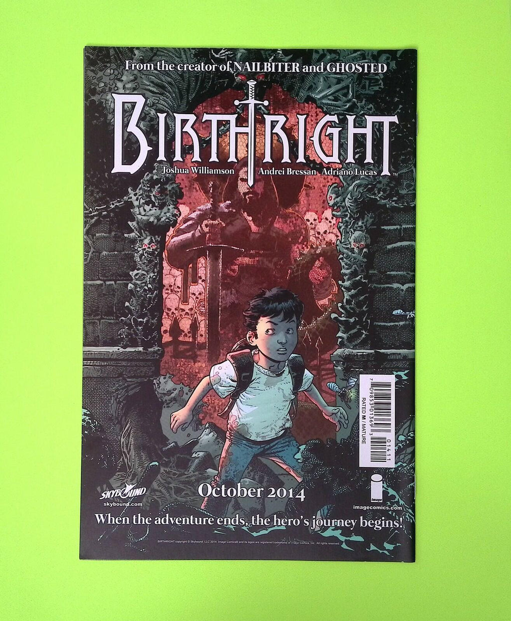 Ghosted #14 2014 Image Comics High Grade Comic Book Q29-54
