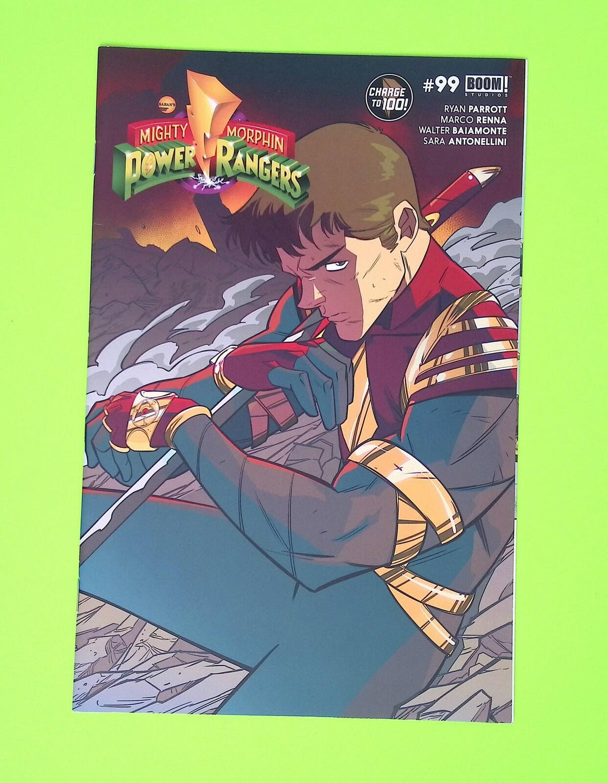 Power Rangers #22b 2022 BOOM! Studios Variant High Grade Comic Book W173-20
