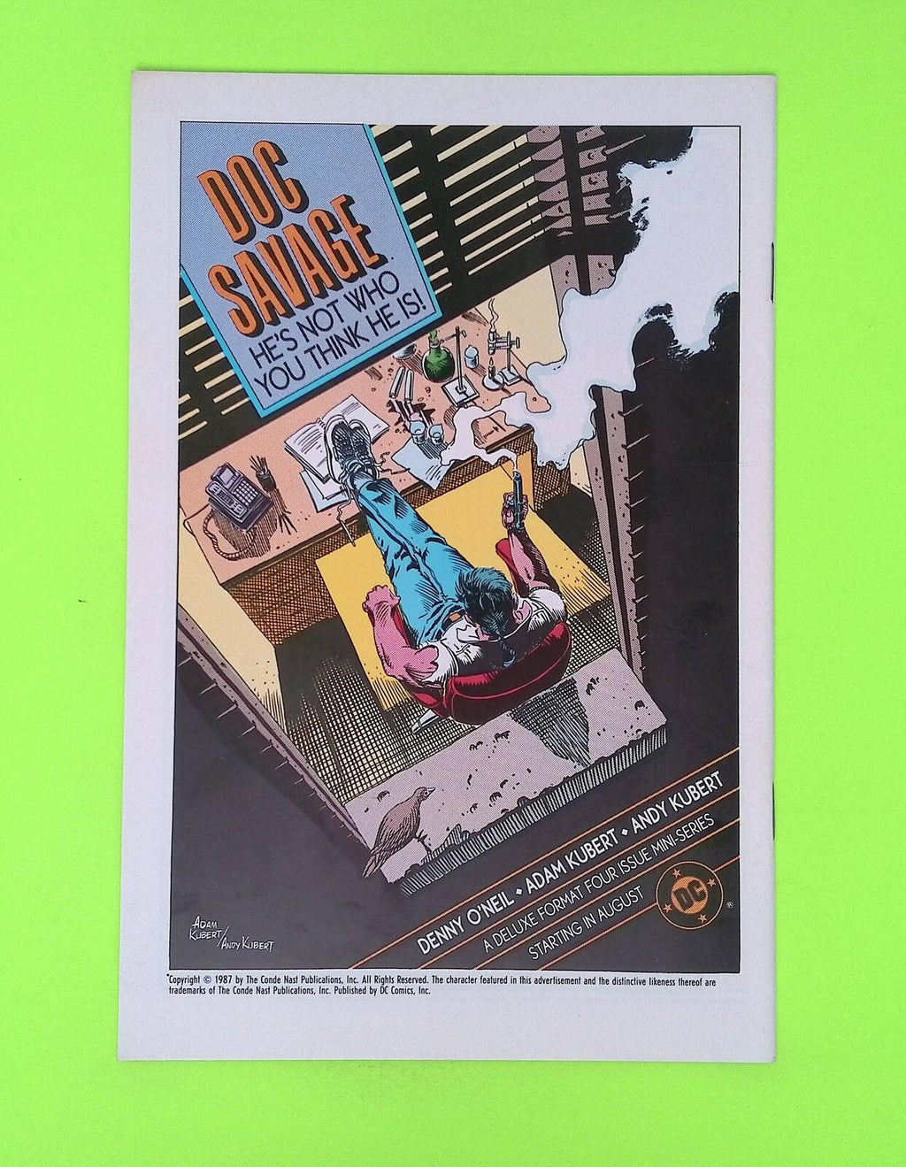 Outcasts #1 1987 DC Comics 1st App 8.0 Comic Book W174-186