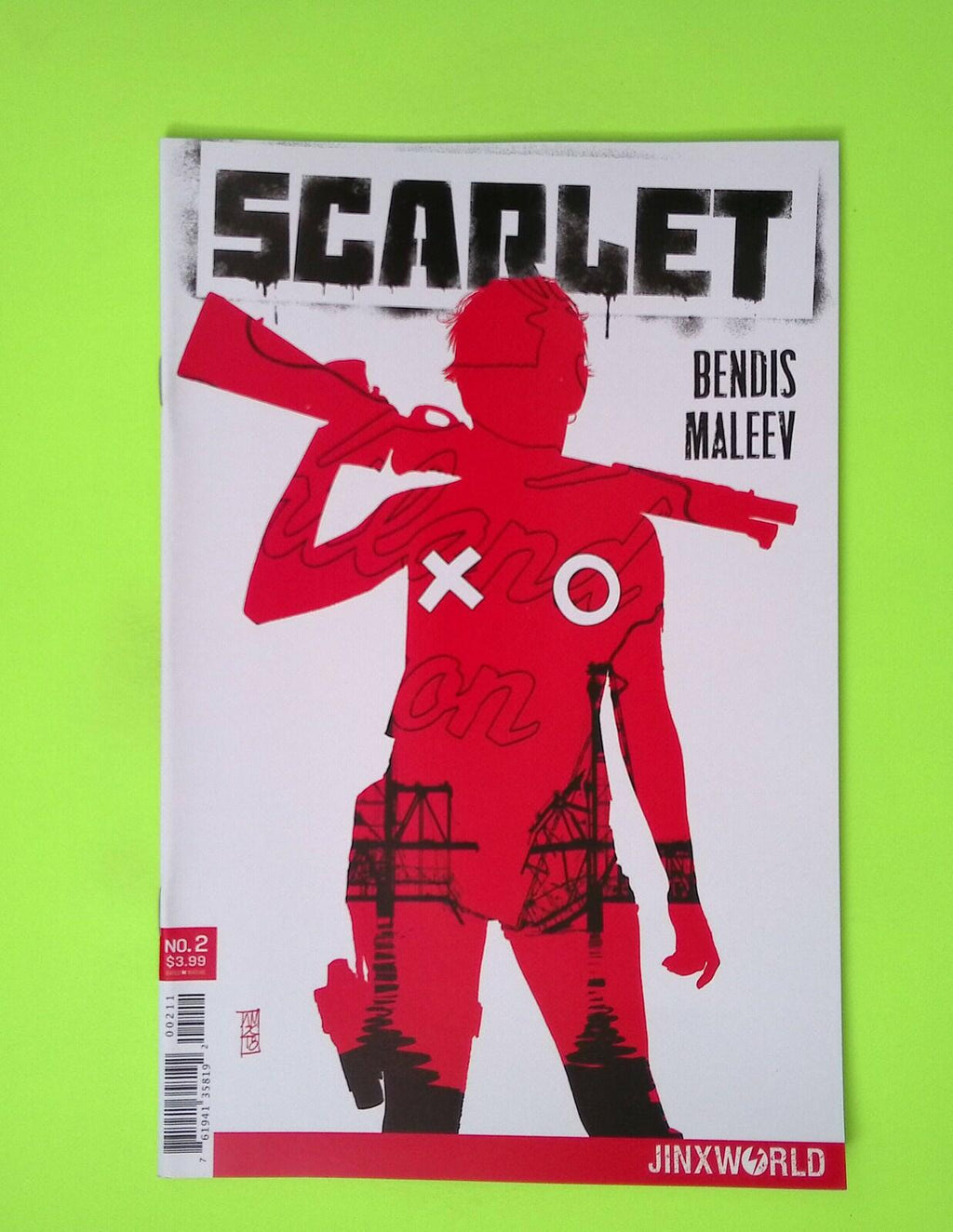 Scarlet #2 2018 Jinxworld High Grade Comic Book R108-3