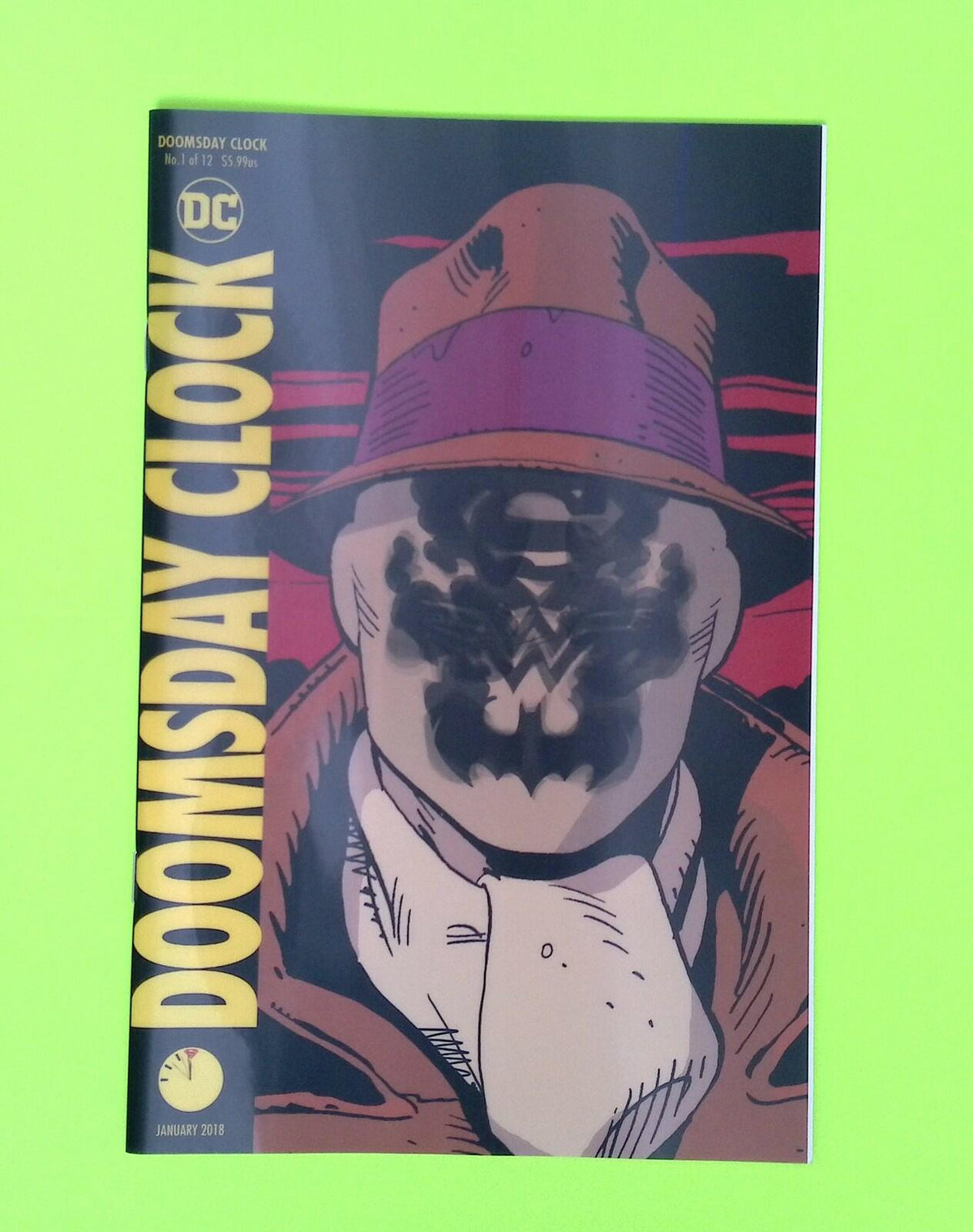 Doomsday Clock #1b 2018 DC Comics Variant High Grade Comic Book X174-7
