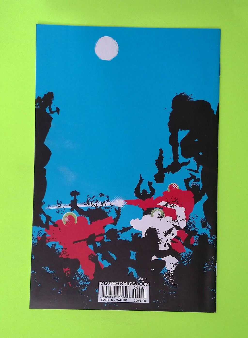 Undertow #3b 2014 Image Comics Variant 8.0 Comic Book P51-230