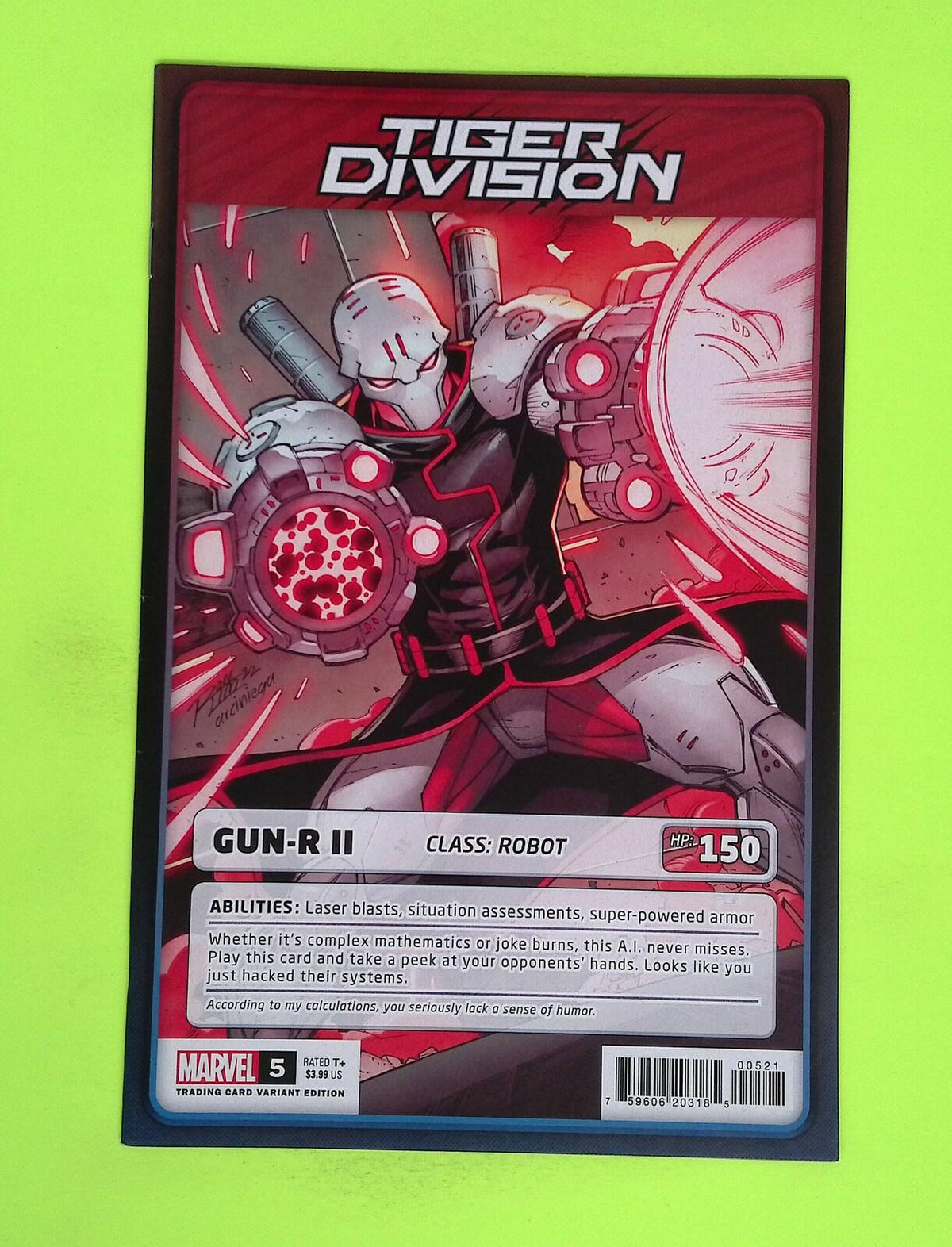 Tiger Division #5b 2023 Marvel Comics Variant 8.0 Comic Book M65-222
