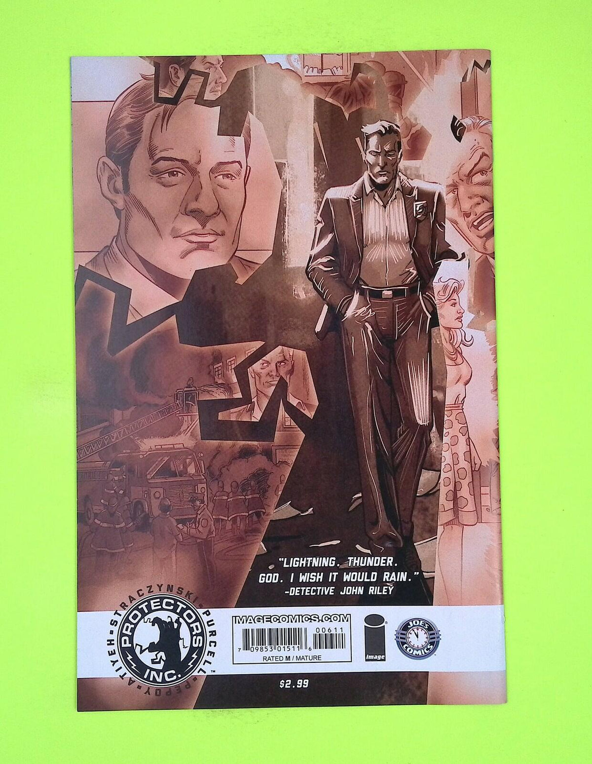 Protectors Inc. #6 2014 Image Comics High Grade Comic Book J84-129
