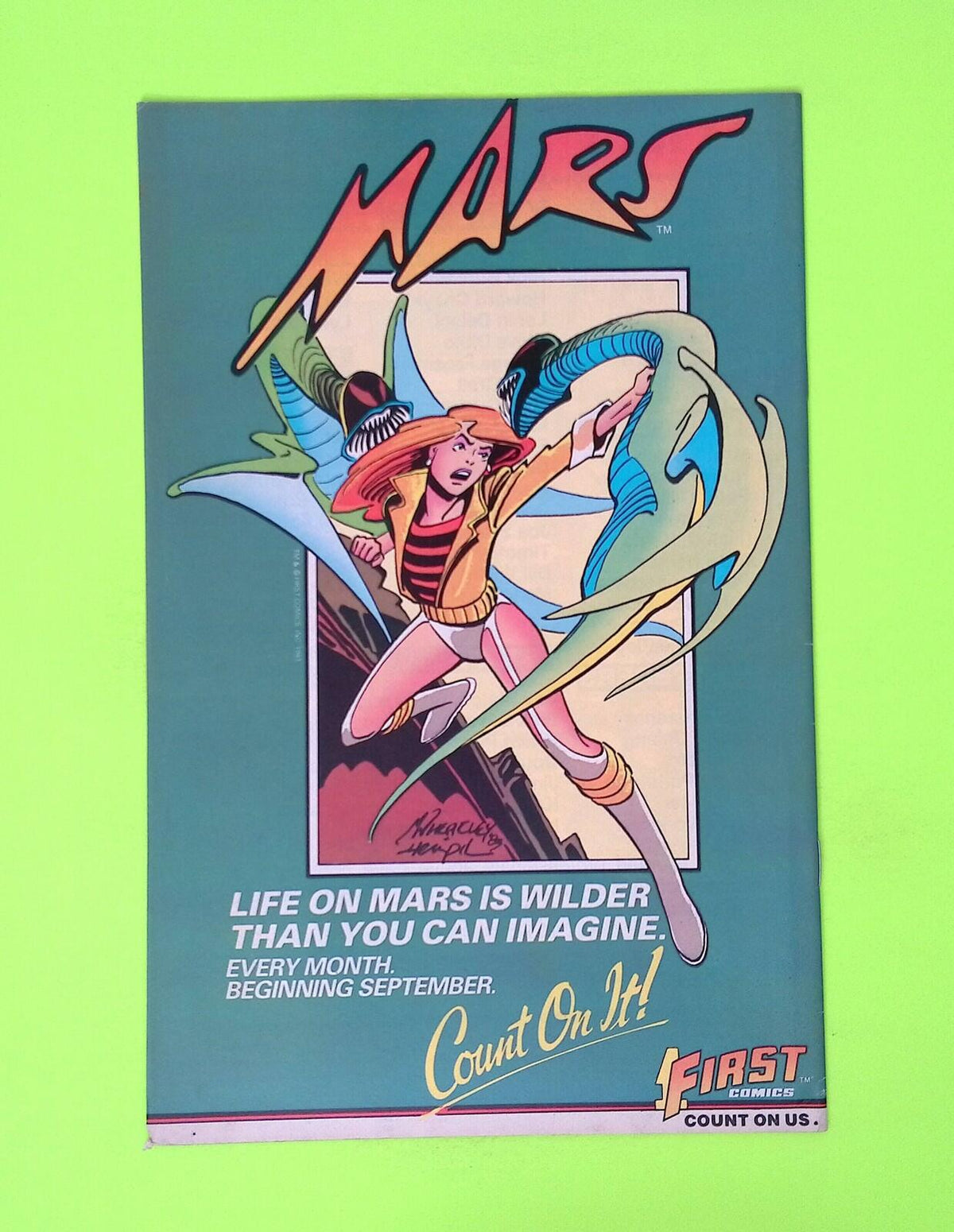 Warp #8 First Comics 8.0 Comic Book W146-214