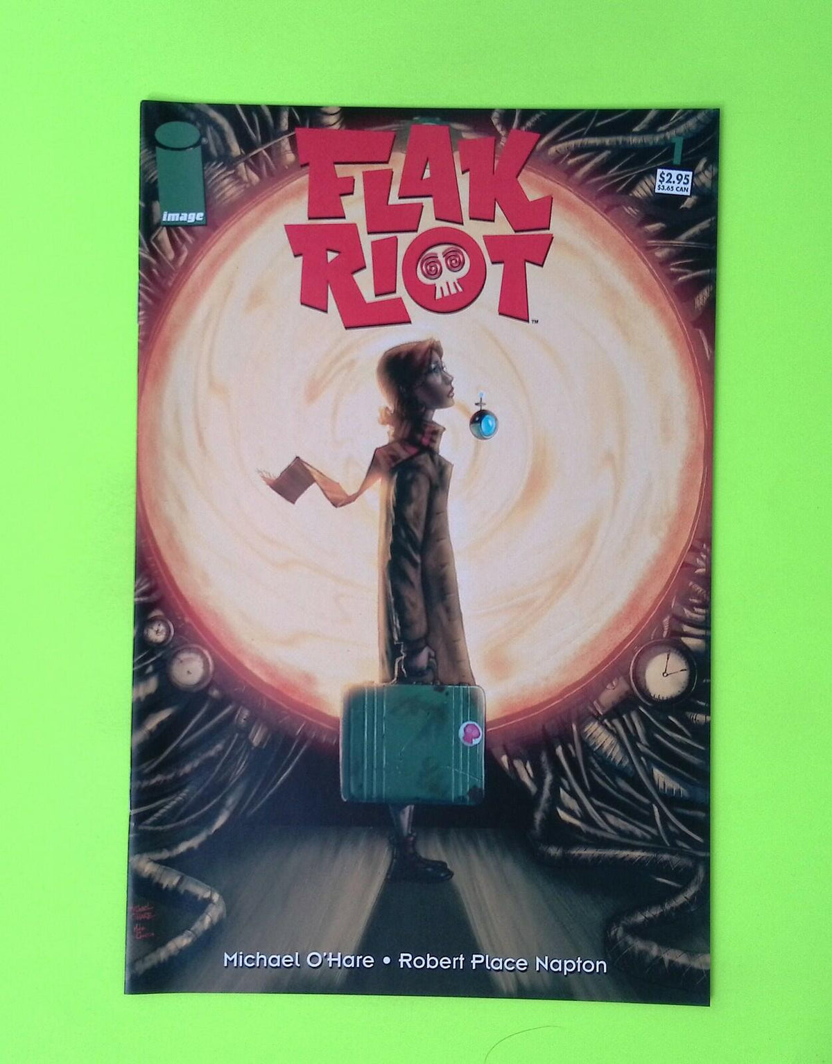 Flak Riot #1 2005 Image Comics High Grade Comic Book P46-238