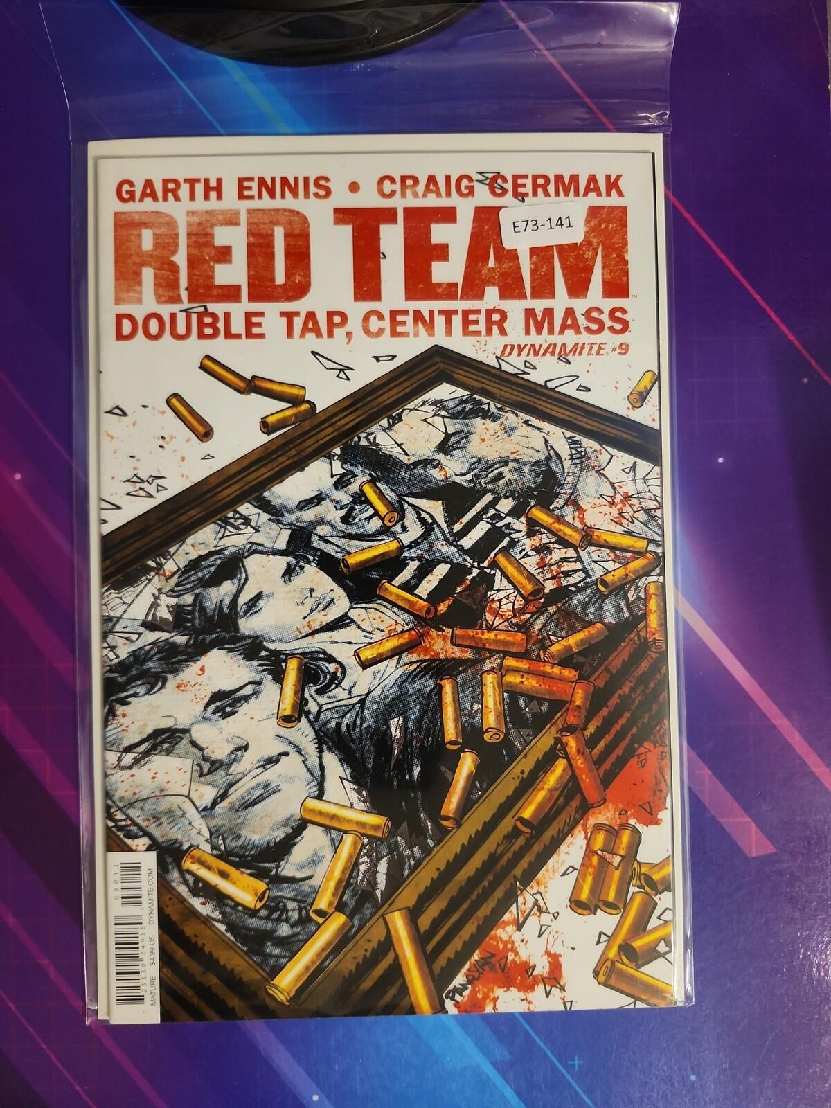 RED TEAM: DOUBLE TAP, CENTER MASS #9 8.0 DYNAMITE ENTERTAINMENT COMIC E73-141