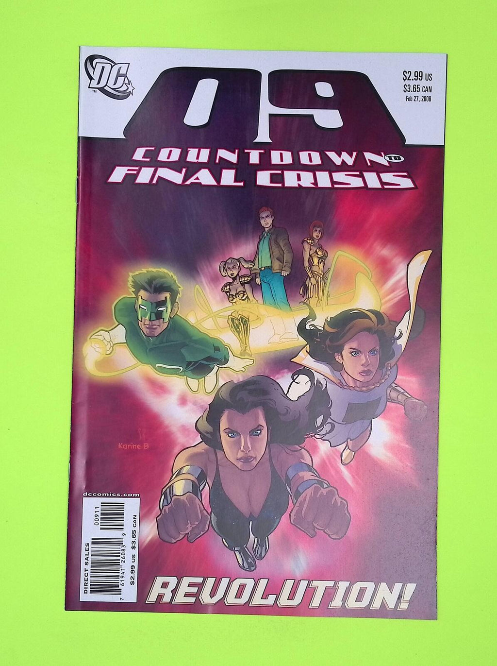 Countdown #9 2008 DC Comics Mid Grade Comic Book L71-7