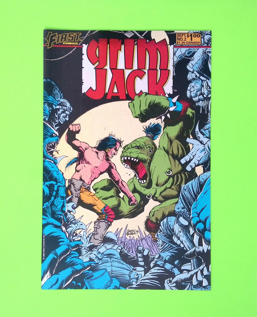 Grimjack #2 1984 First Comics High Grade Comic Book B90-67