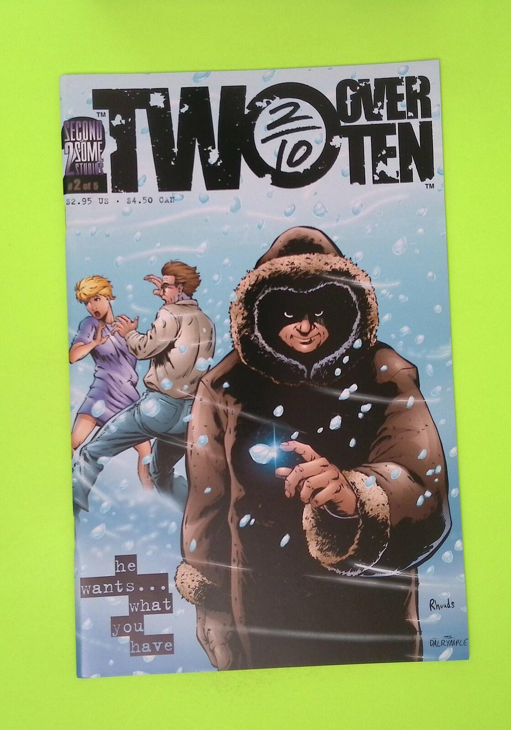 Two Over Ten #2 2001 Second 2 Some Studios High Grade Comic Book W18-31