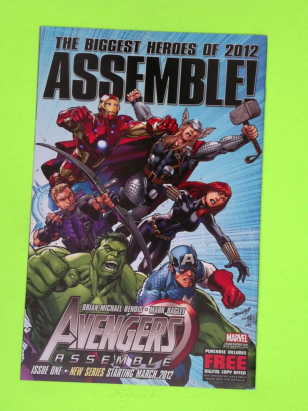 Avengers #23 Vol. 4 2012 Marvel Comics High Grade Comic Book R32-53