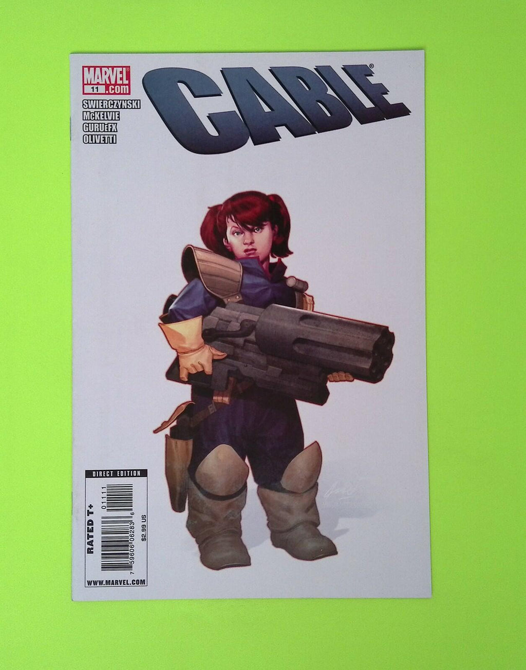 Cable #11 Vol. 2 2009 Marvel Comics Higher Grade Comic Book X291-252