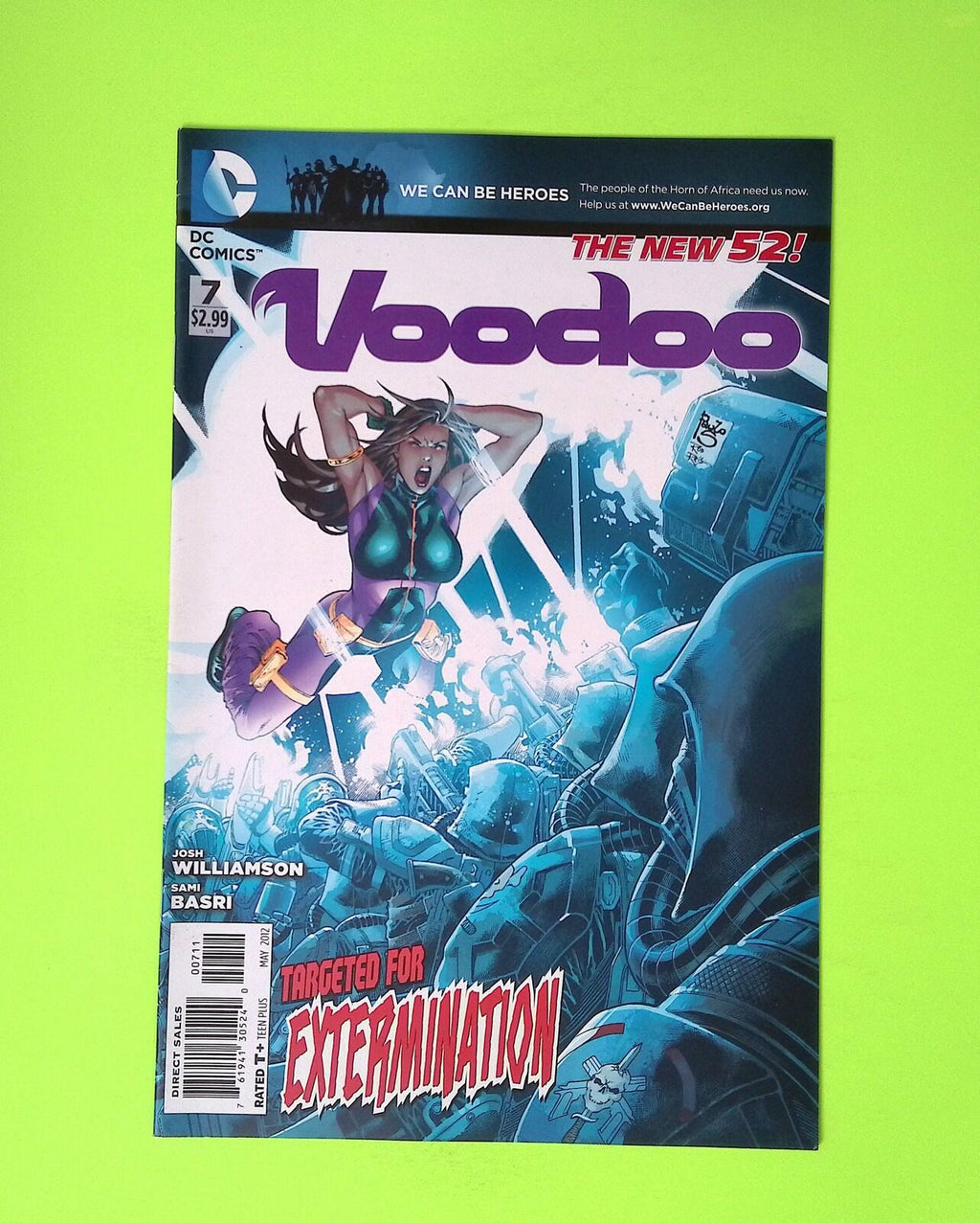 Voodoo #7 Vol. 2 2012 DC Comics 8.0 Comic Book Q60-9