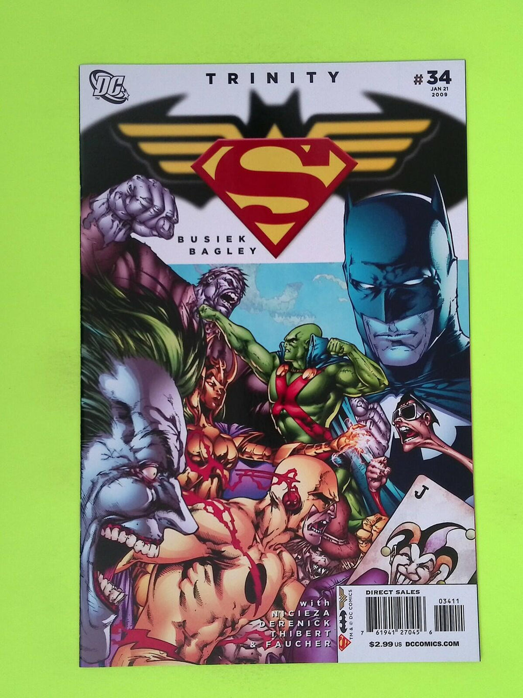 Trinity #34 Vol. 1 2009 DC Comics High Grade Comic Book P27-12