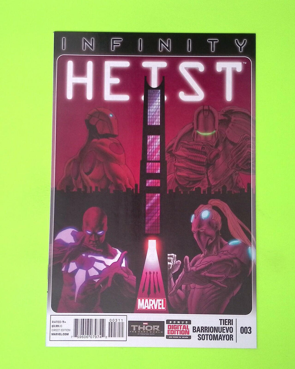 Infinity Heist #3 2014 Marvel Comics High Grade Comic Book X68-86