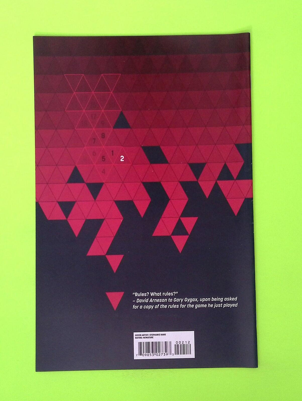 Die #2 - 2nd print Image Comics Variant 8.0 Comic Book W204-214
