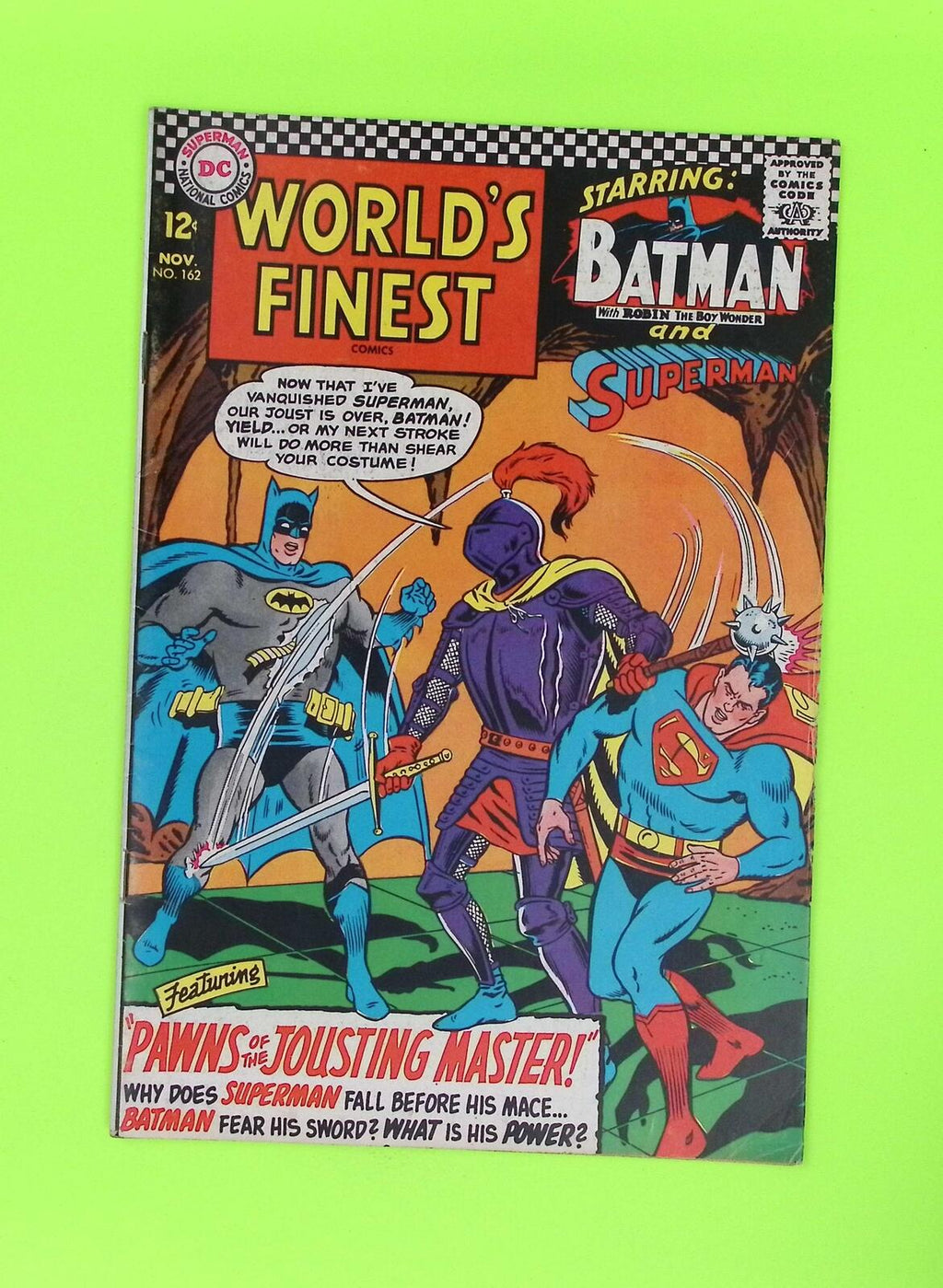 World's Finest Comics #162 1966 DC Comics Mid Grade Comic Book V75-155