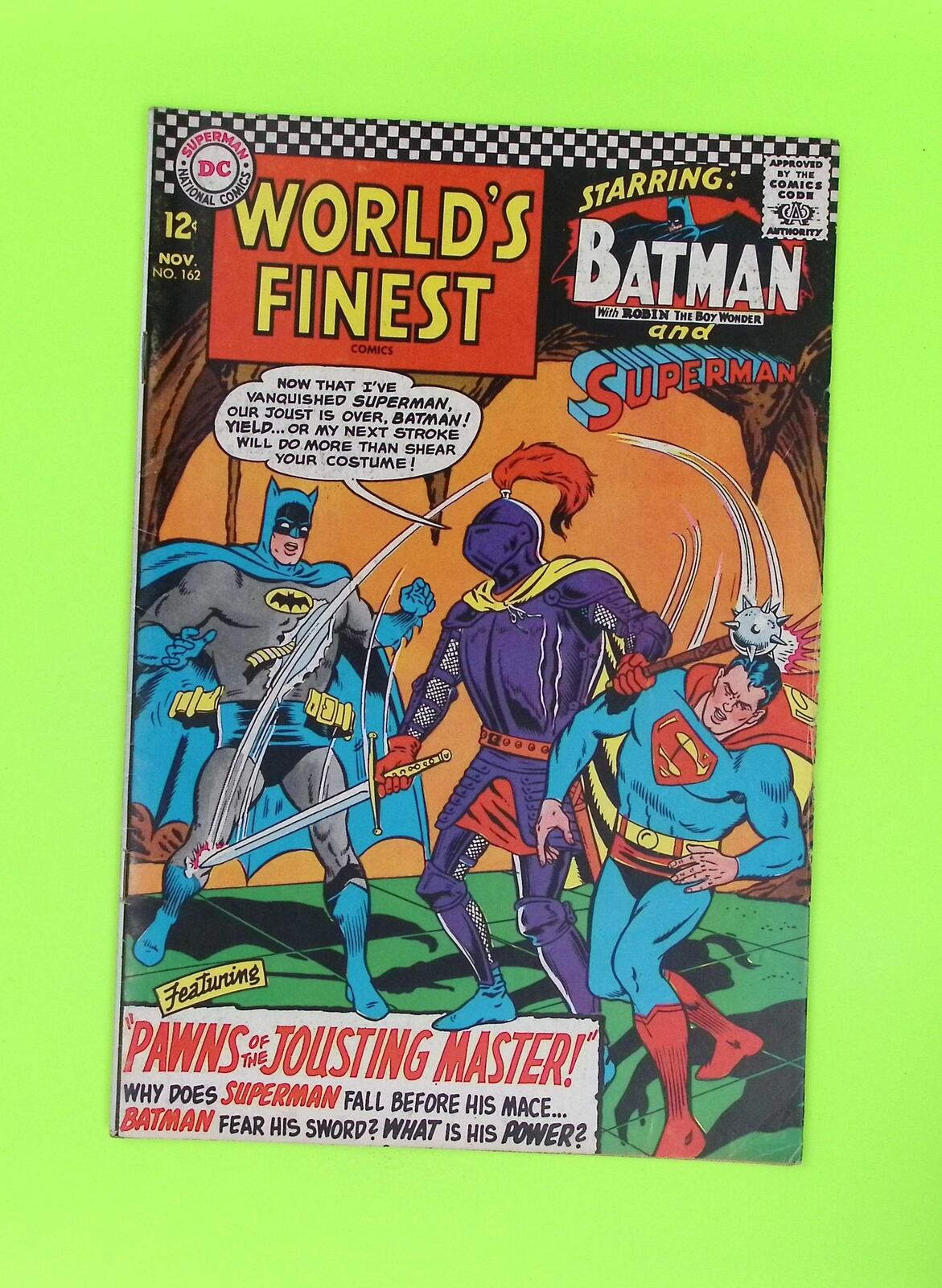 World's Finest Comics #162 1966 DC Comics Mid Grade Comic Book V75-155