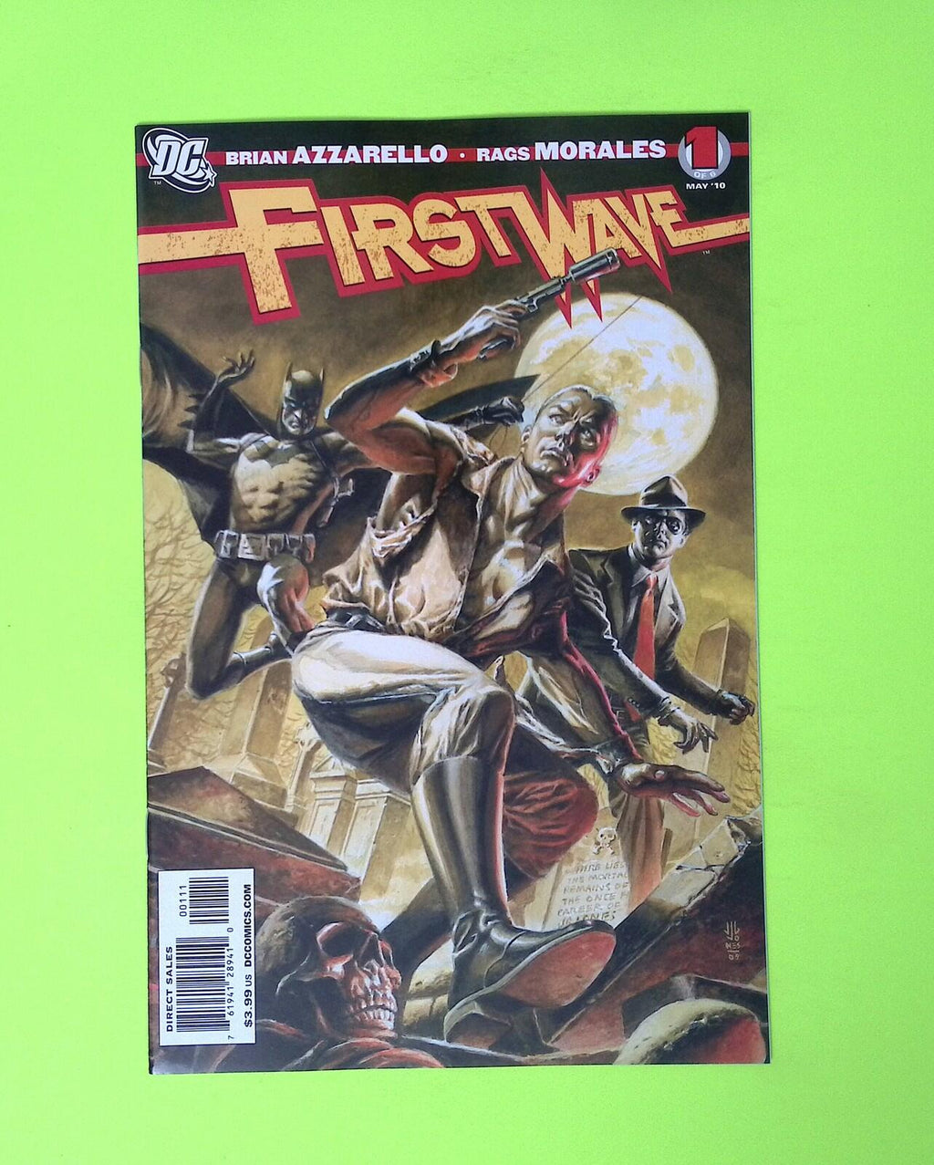 First Wave #1 2010 DC Comics 8.0 Comic Book Q70-132