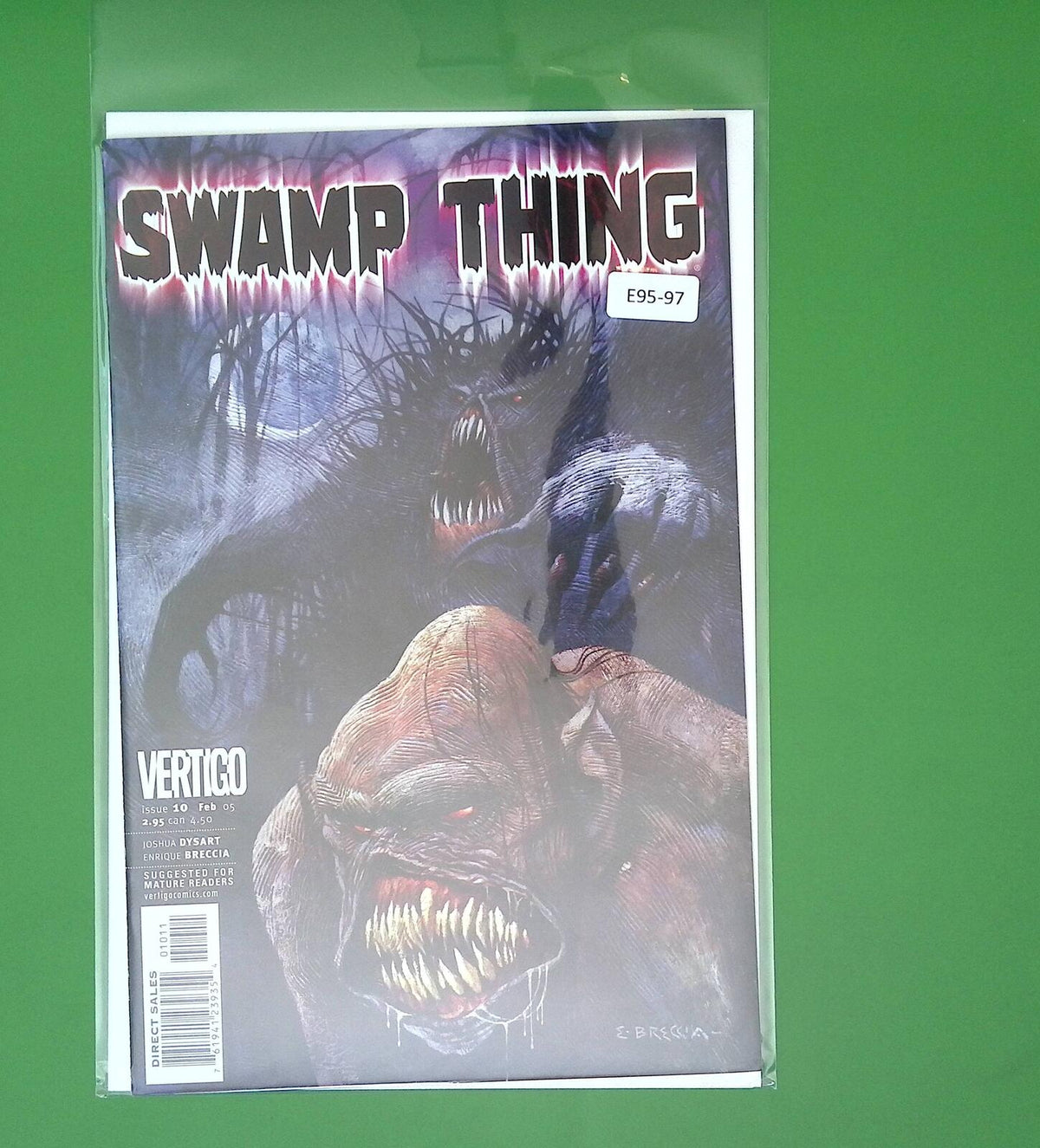 SWAMP THING #10 VOL. 4 HIGH GRADE VERTIGO COMIC BOOK E95-97