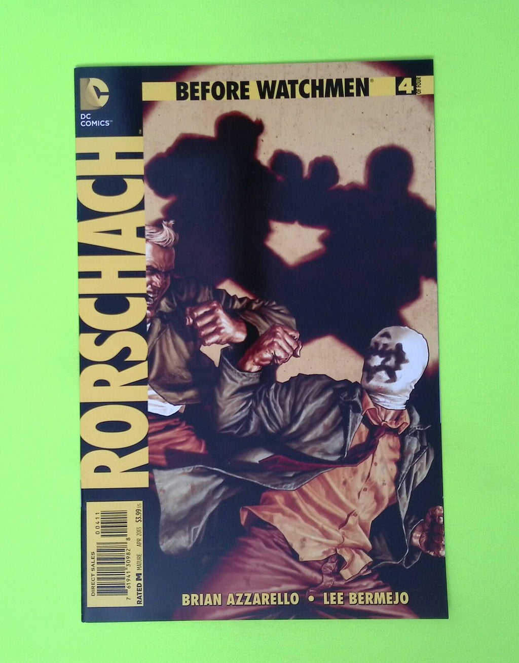 Before Watchmen Rorschach #4 2013 DC Comics High Grade Comic Book X89-305