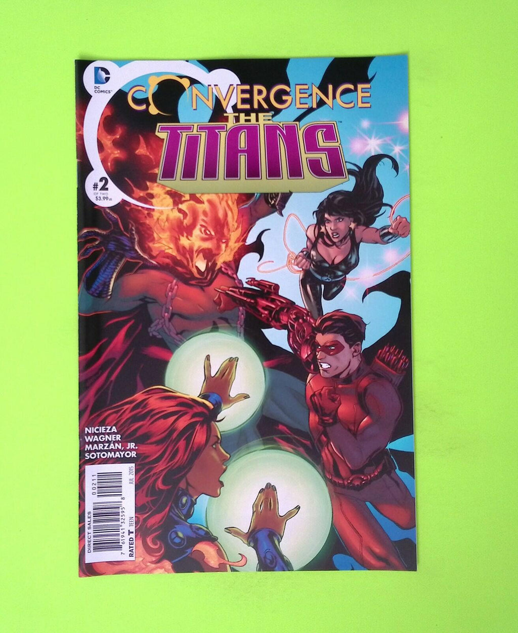 Convergence Titans #2 2015 DC Comics Higher Grade Comic Book X256-252