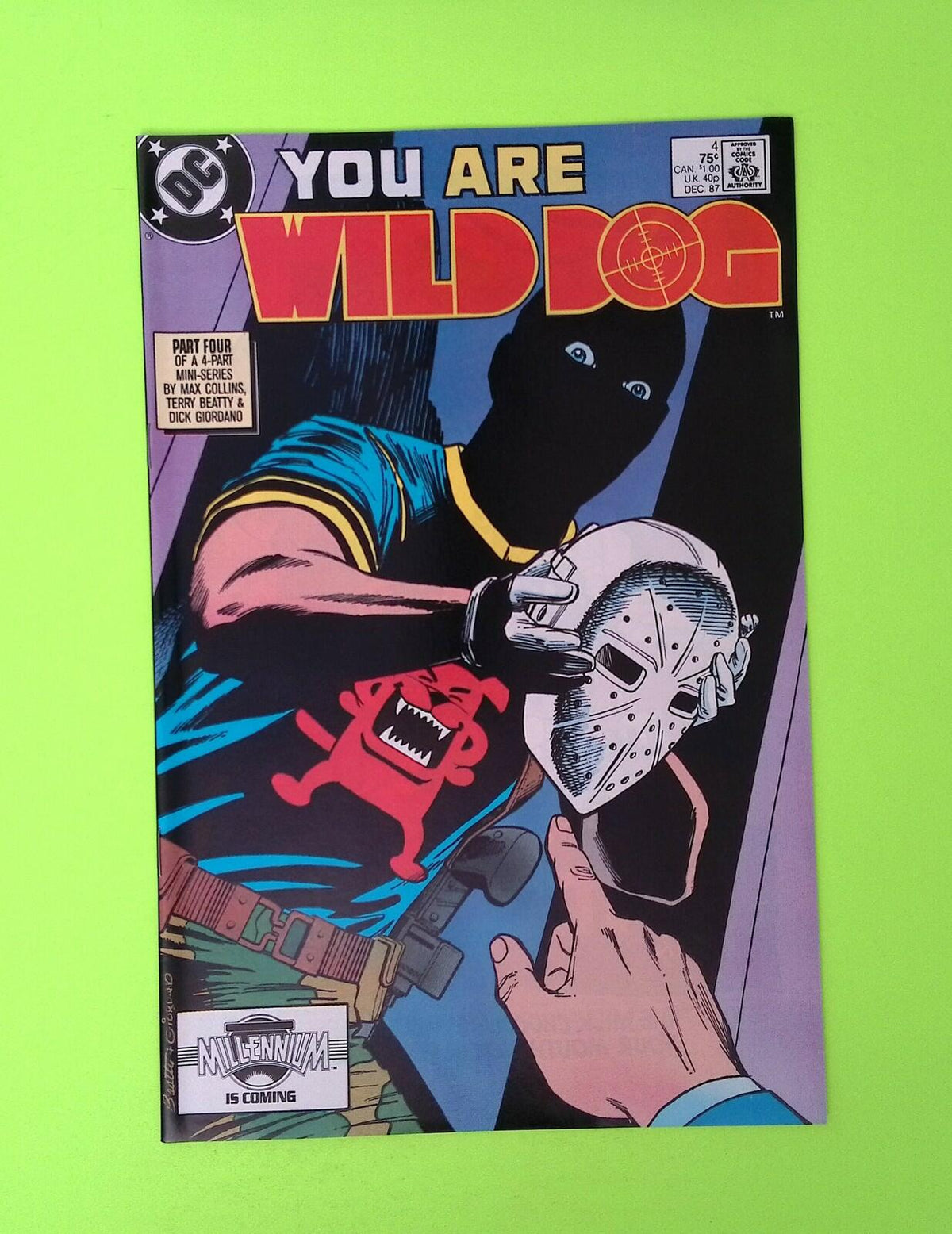 Wild Dog #4 1987 DC Comics High Grade Comic Book X36-82