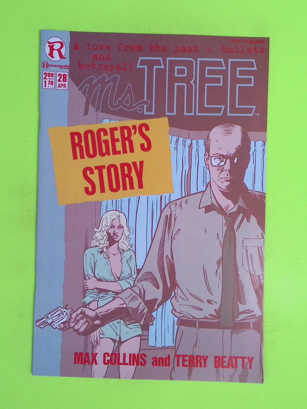 Ms. Tree #28 1986 Renegade Press High Grade Comic Book M34-284