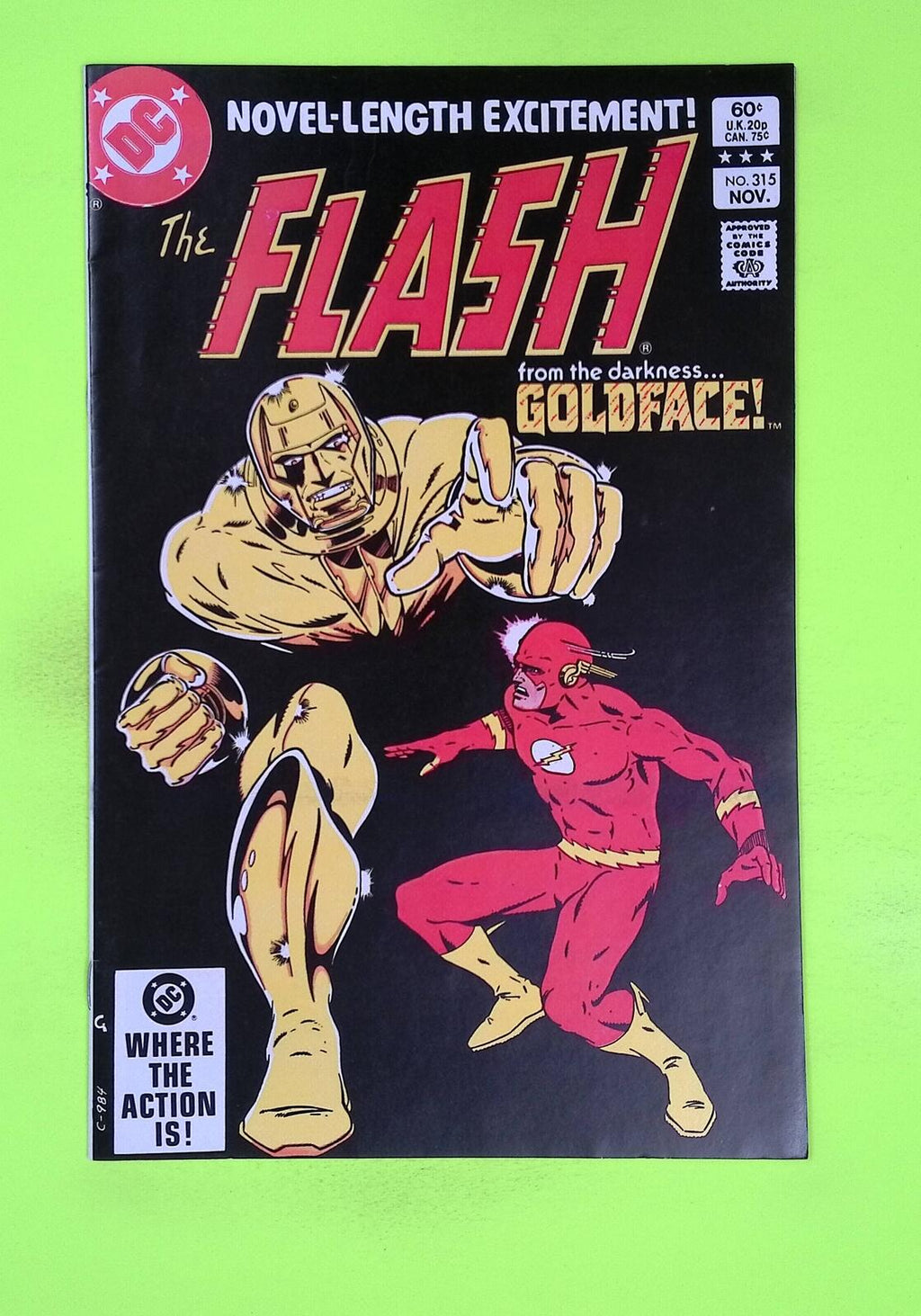 Flash #315 Vol. 1 1982 DC Comics Mid Grade Comic Book A68-271