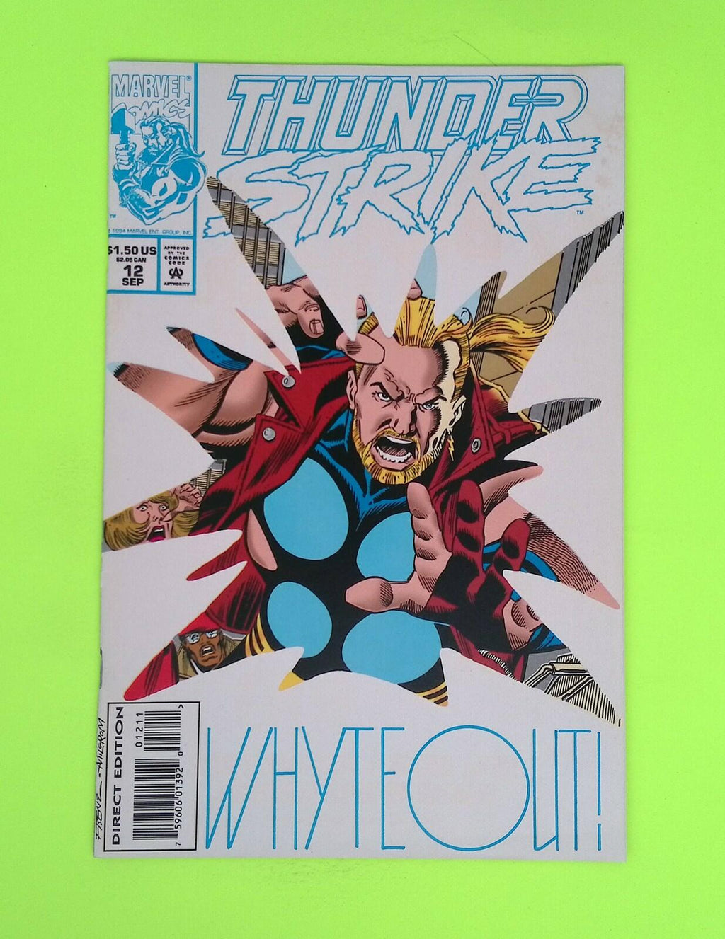 Thunderstrike #12 Vol. 1 1994 Marvel Comics 7.0 Comic Book M49-99