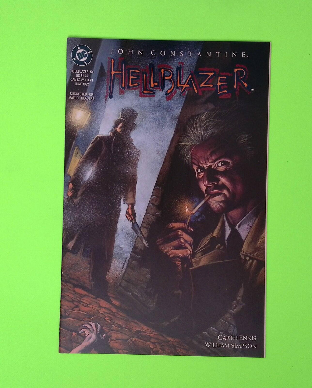 Hellblazer #54 Vol. 1 1992 Vertigo High Grade Comic Book B105-132