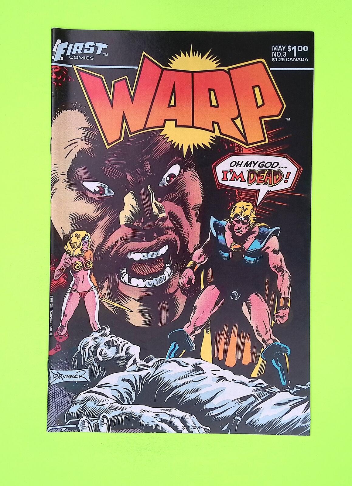 Warp #3 First Comics 8.0 Comic Book V90-128