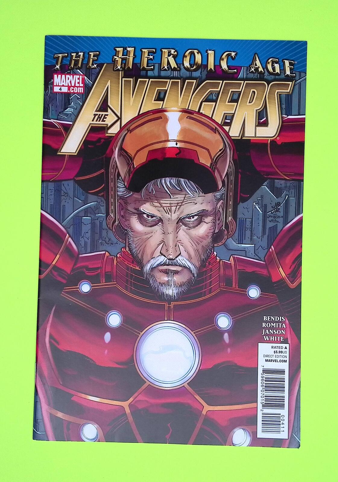 Avengers #4 Vol. 4 2010 Marvel Comics 8.0 Comic Book K60-9