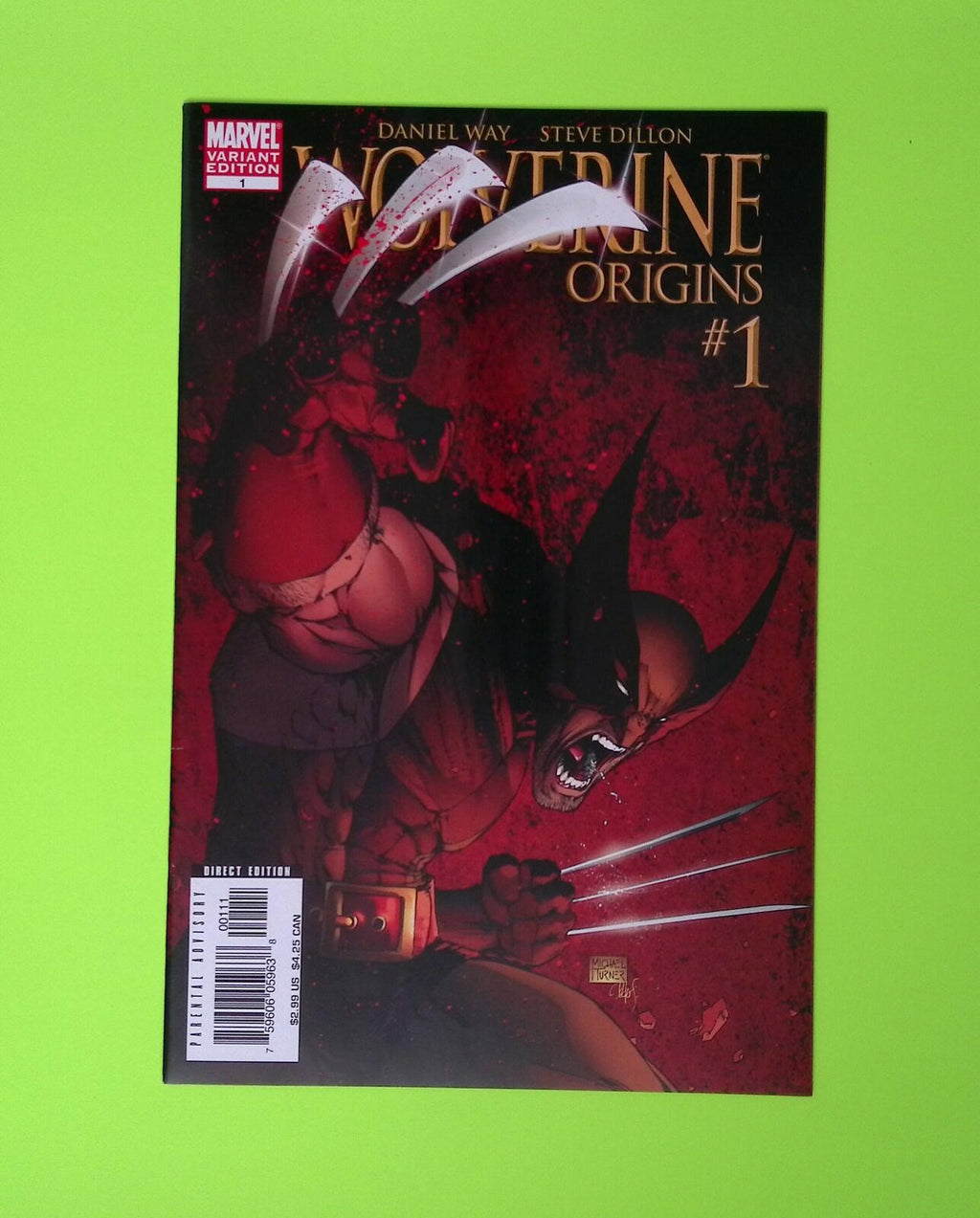 Wolverine Origins #1c 2006 Marvel Comics Variant Higher Grade X282-154
