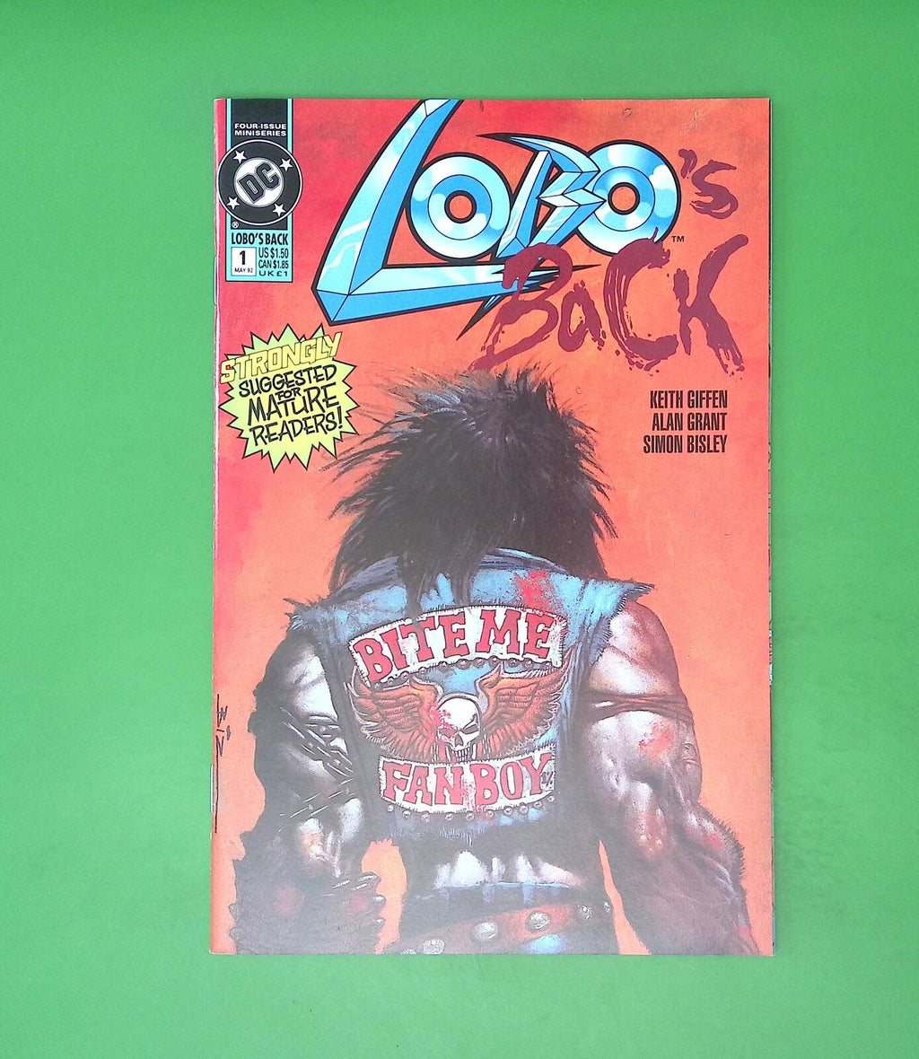 LOBO'S BACK #1 HIGH GRADE DC COMIC BOOK H28-154