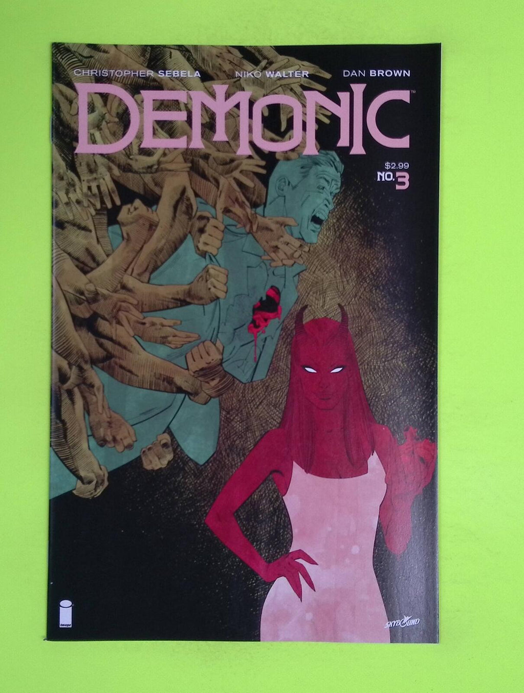 Demonic #3 2016 Image Comics High Grade Comic Book M17-4