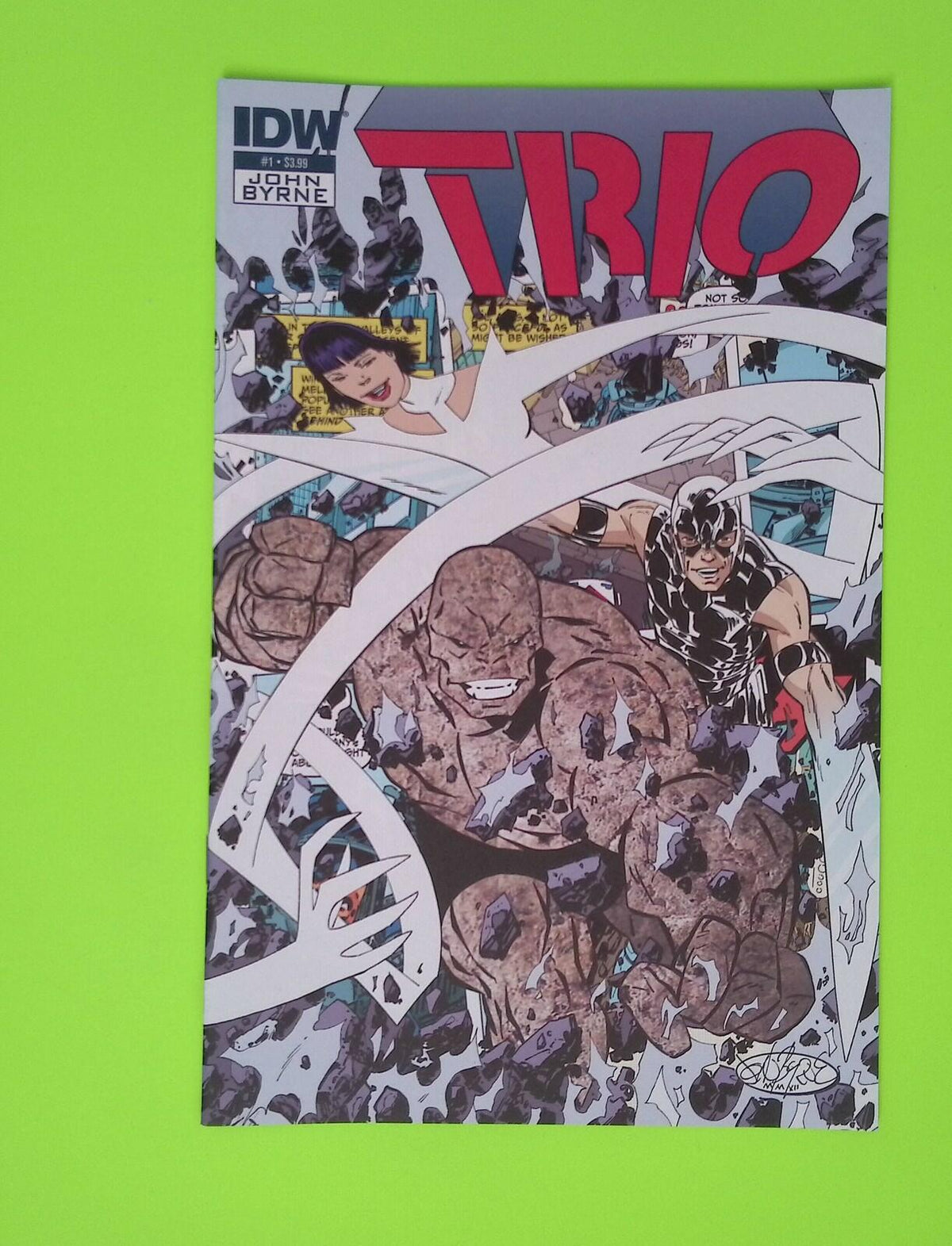 Trio #1 2012 IDW Publishing High Grade Comic Book W224-49