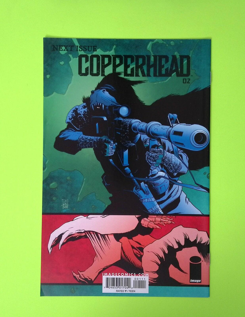 Copperhead #1 2014 Image Comics High Grade Comic Book Q92-77
