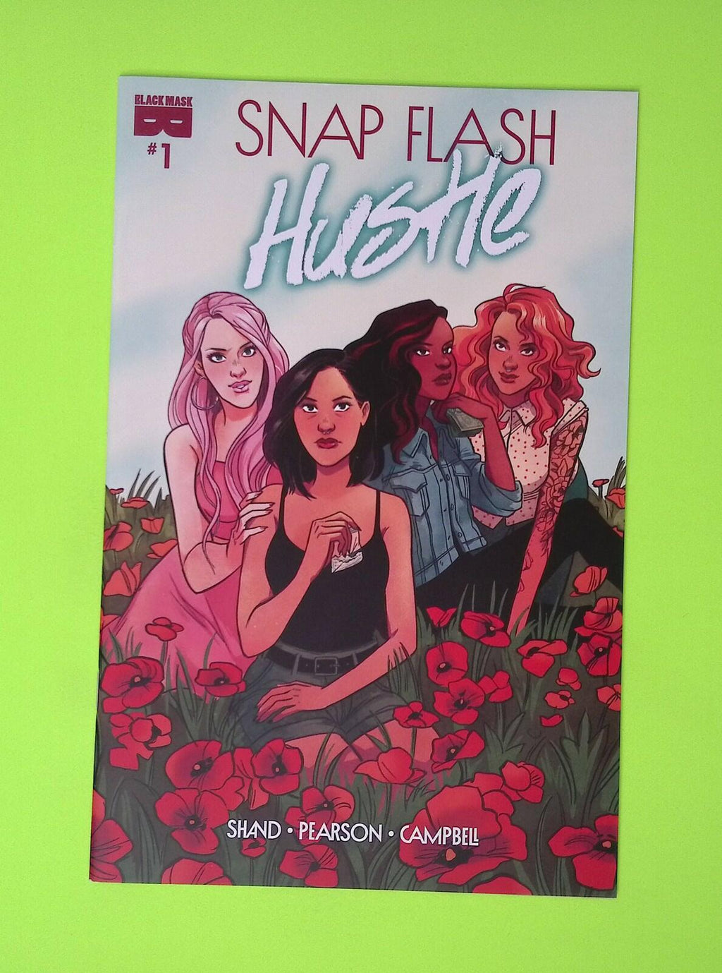 Snap Flash Hustle #1b 2018 Black Mask Studios Variant High Grade W232-153