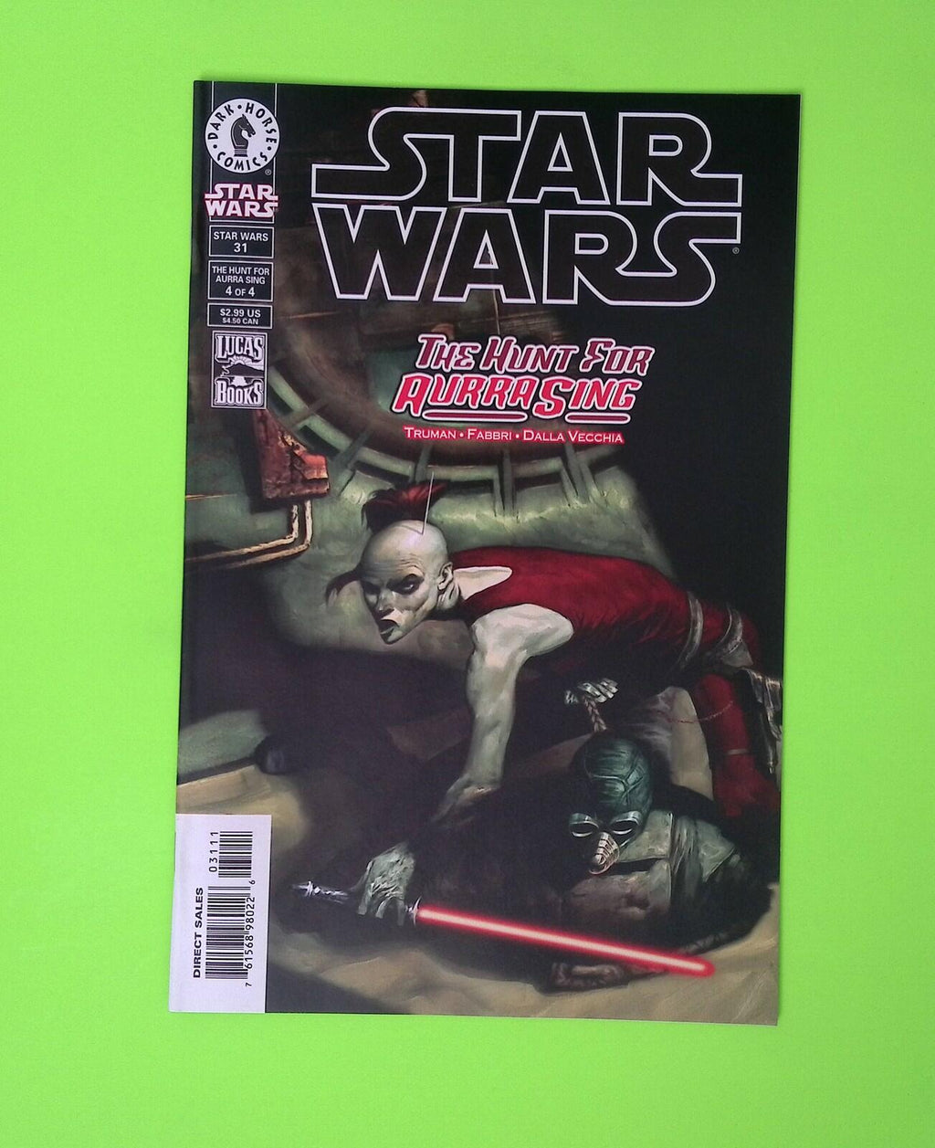 Star Wars #31 2001 Dark Horse Comics High Grade Comic Book B47-252