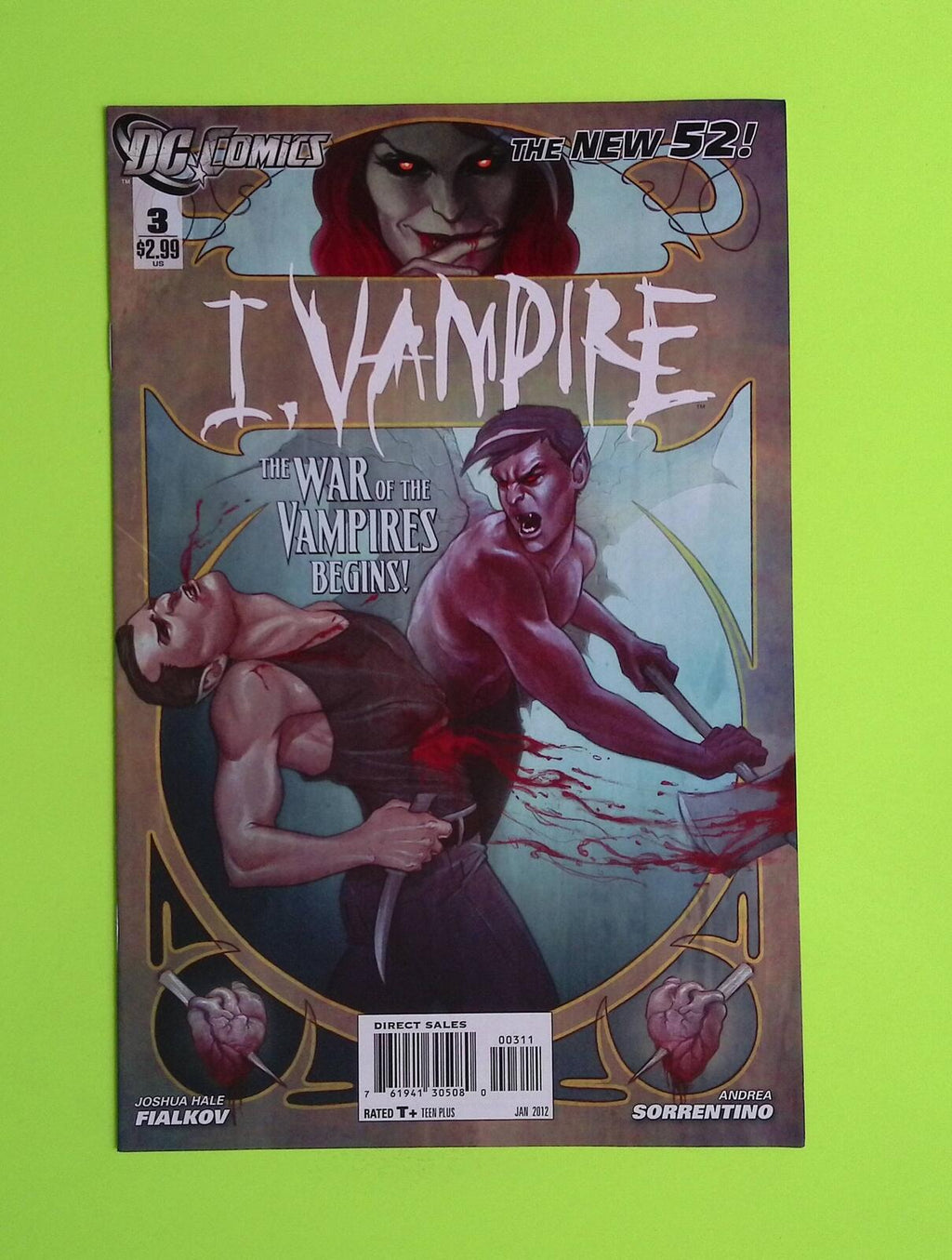 I, Vampire #3 2012 DC Comics 1st App 8.0 Comic Book G21-19