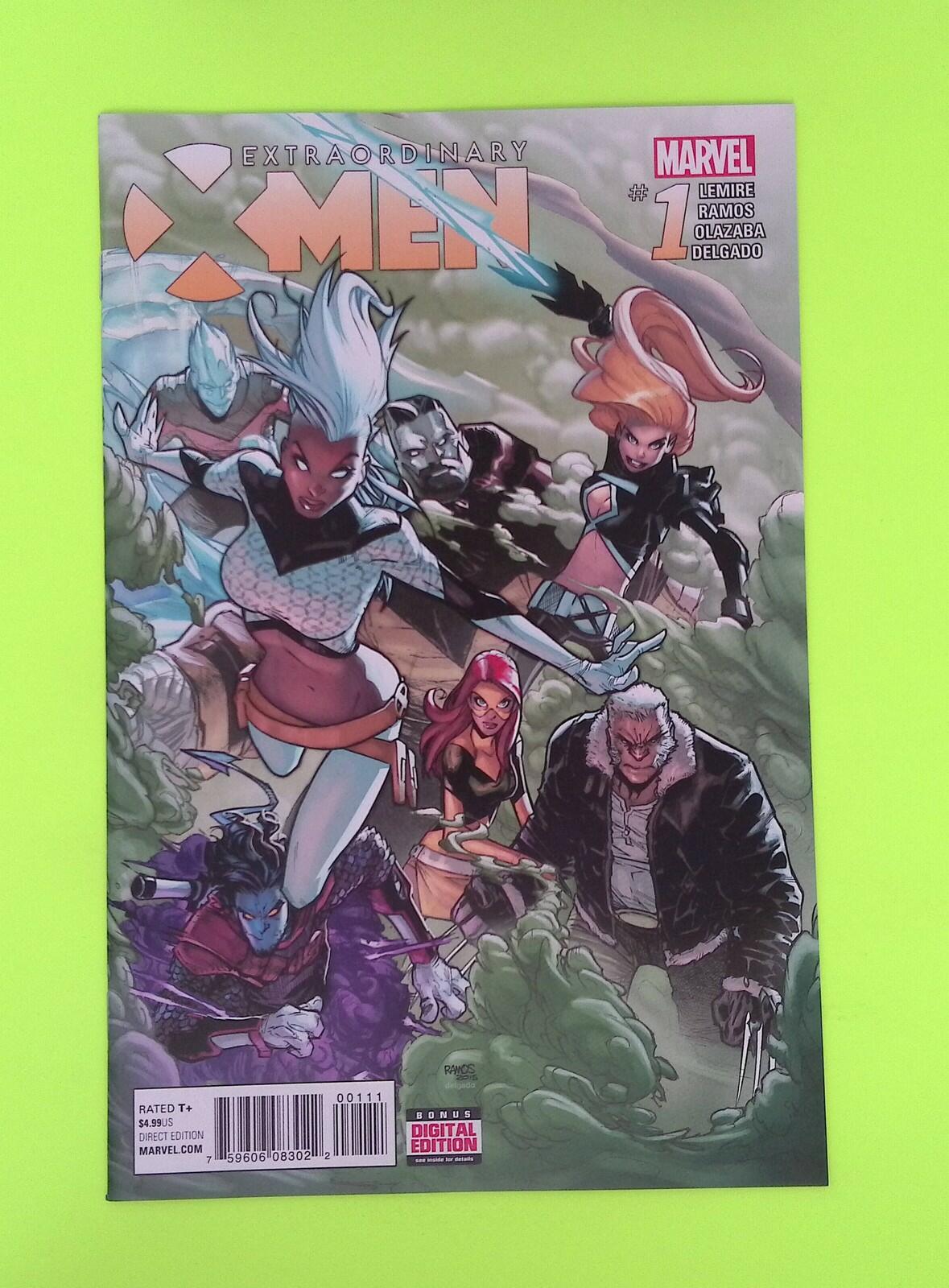 Extraordinary X-Men #1 2016 Marvel Comics 1st App High Grade Comic Book W52-252