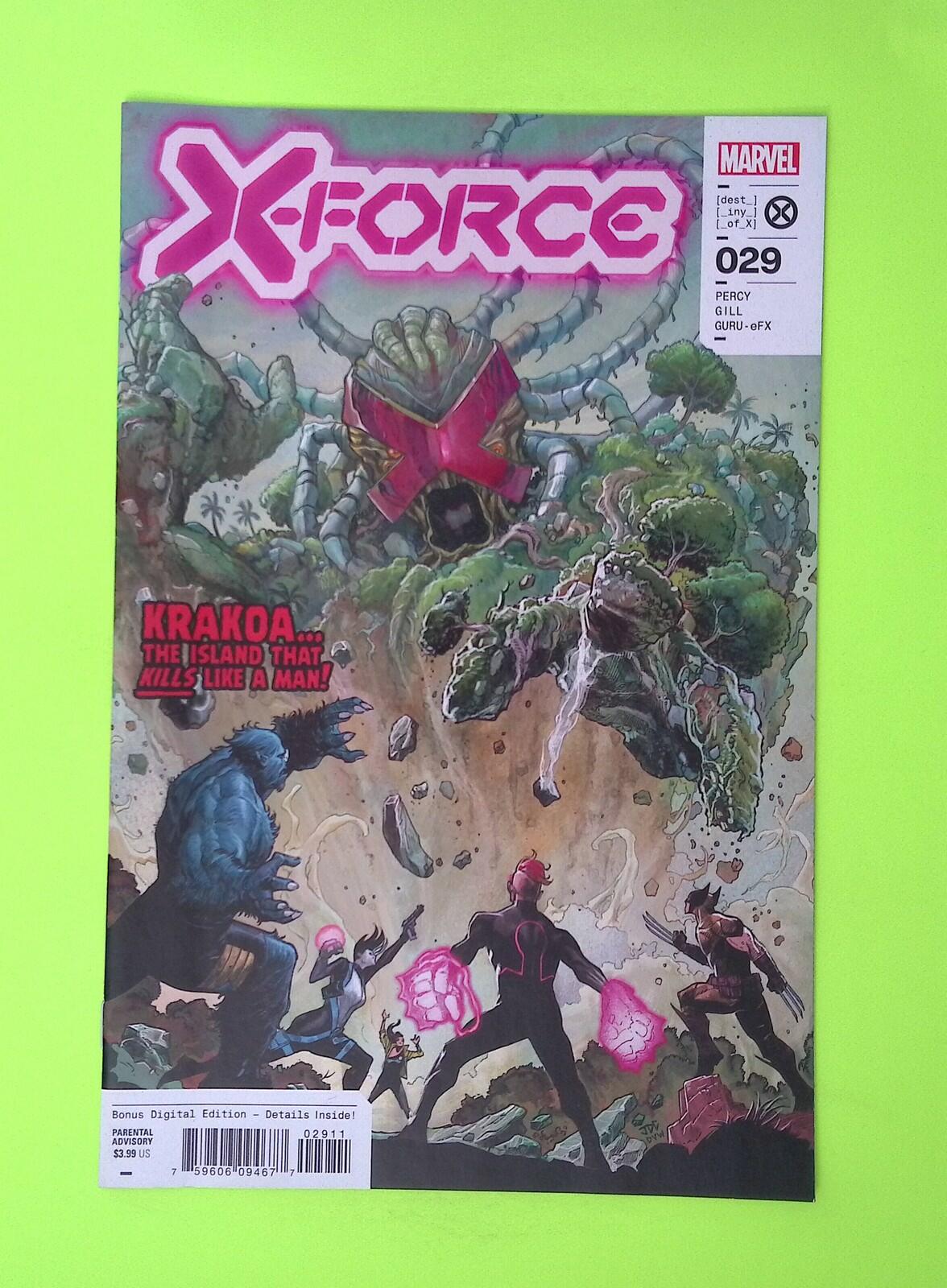 X-Force #29 Vol. 6 2022 Marvel Comics High Grade Comic Book P52-199