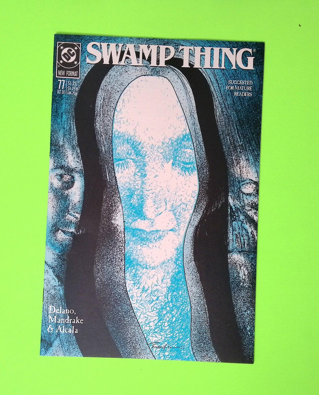 Swamp Thing #77 Vol. 2 1988 DC Comics High Grade Comic Book B60-100