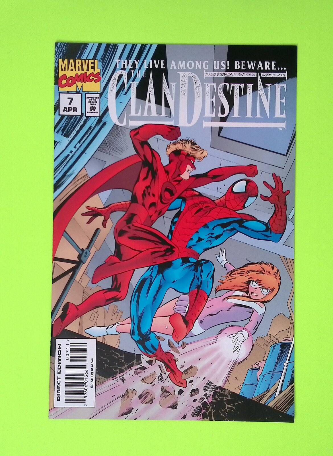 ClanDestine #7 Vol. 1 1995 Marvel Comics High Grade Comic Book X3-82
