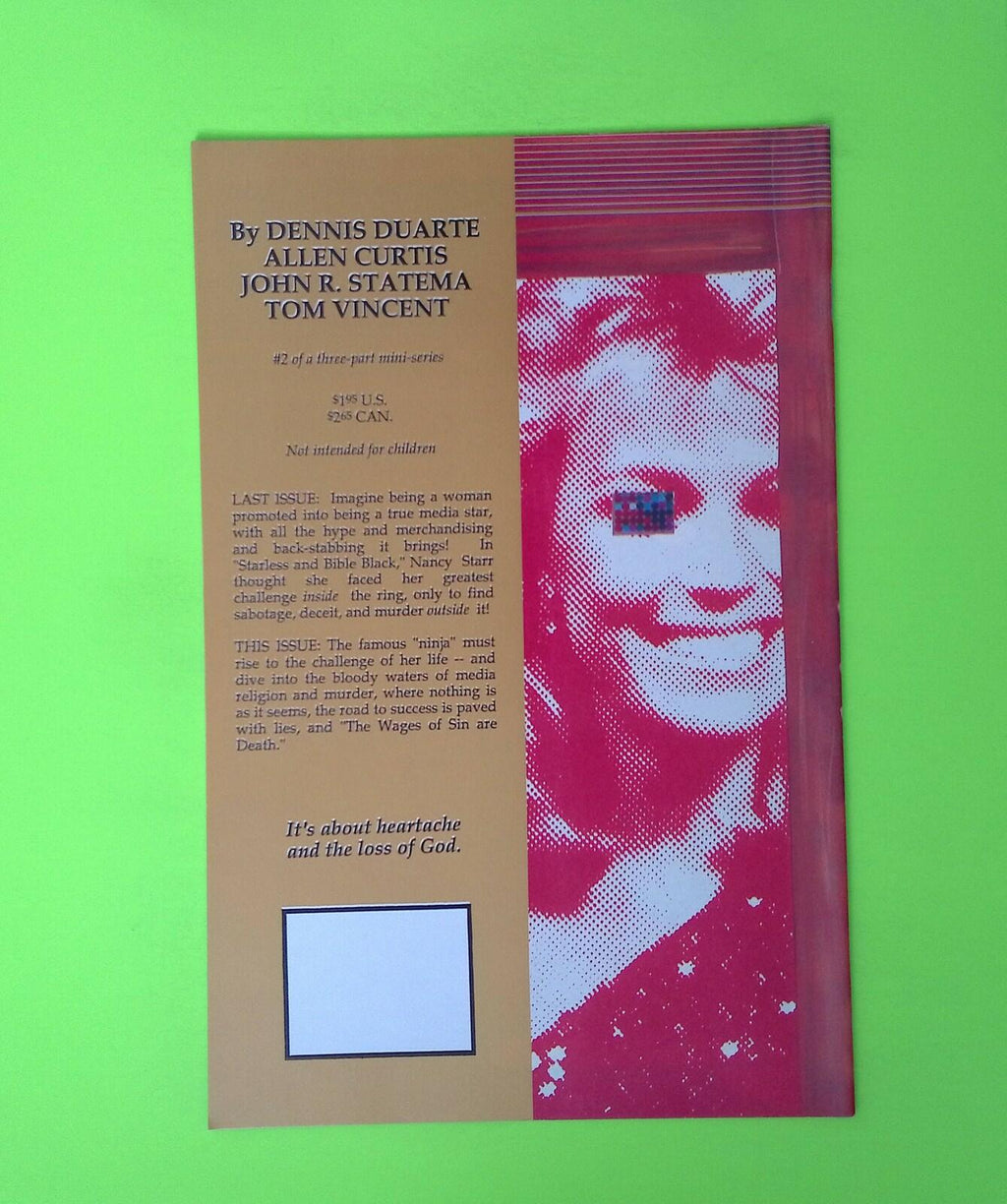 Media Starr #2 Innovation Publishing Higher Grade Comic Book W338-174